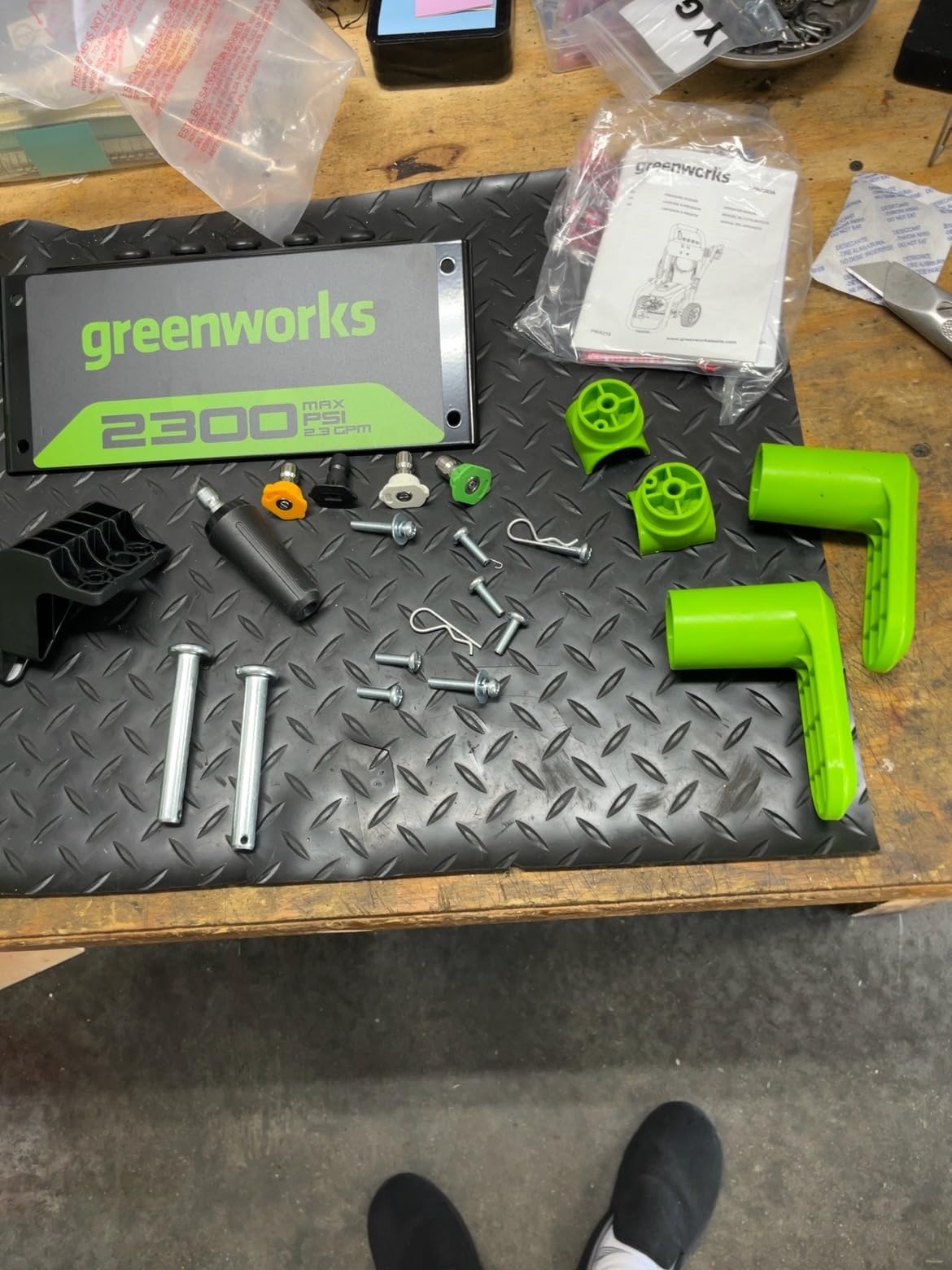 Greenworks Pro 2300 PSI 2.3 GPM Electric Pressure Washer (SGS Certified) customer photo 1
