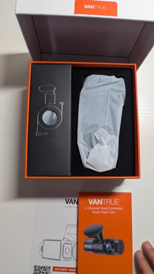 Vantrue N2X 2.7K Dash Cam Front and Inside, STARVIS 2 PlatePix Car Camera | IMX675 Sensor, HDR+IR Night Vision, F/1.8 Aperture, 5G WiFi & GPS, 60fps, App/Voice Control, G-Sensor, 24/7 Parking Mode customer photo 2