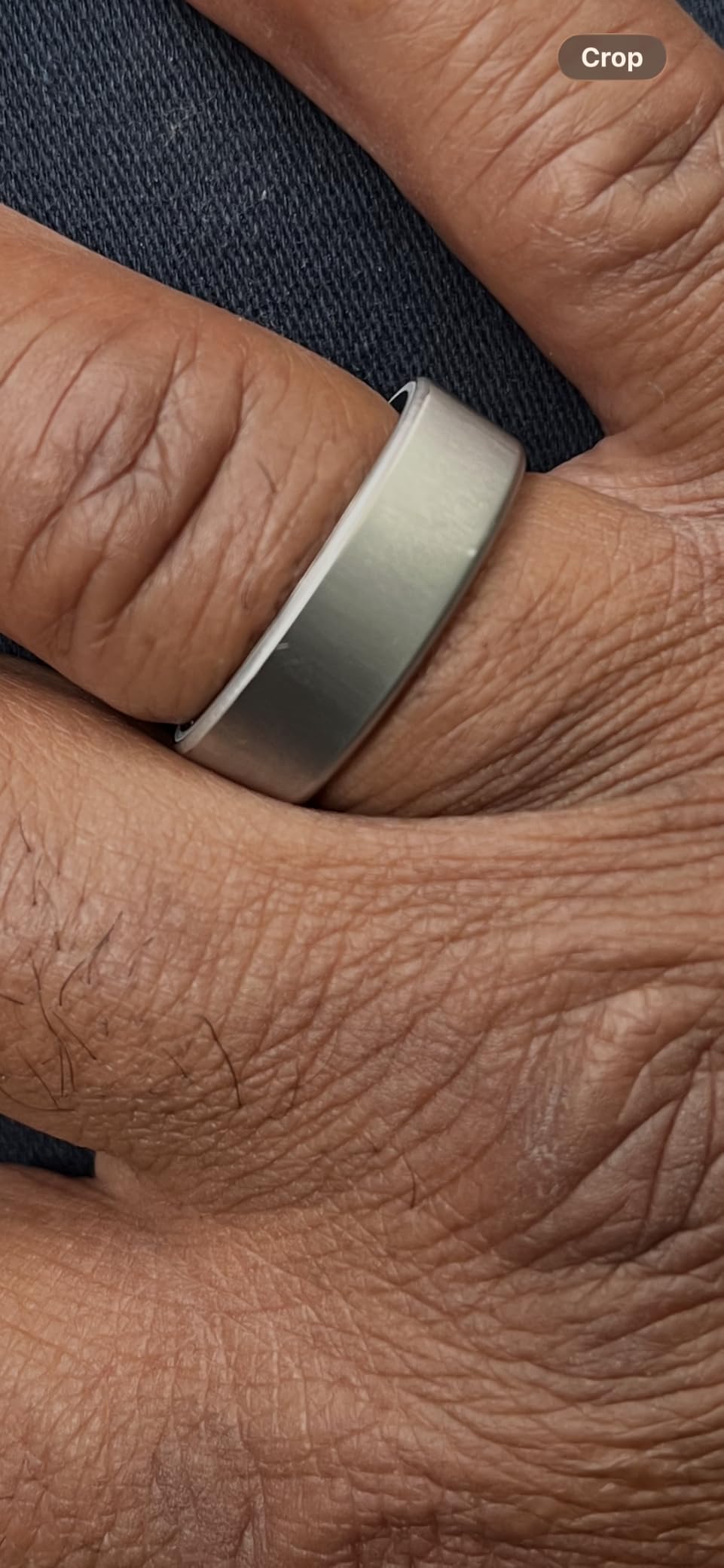 Oura Ring 4 - Smart Ring - Silver - Size 9 - Sleep, Activity, Women's Health, AI Advisor, Up to 8 Days of Battery Life, Oura App, Android & iOS Compatible customer photo 1
