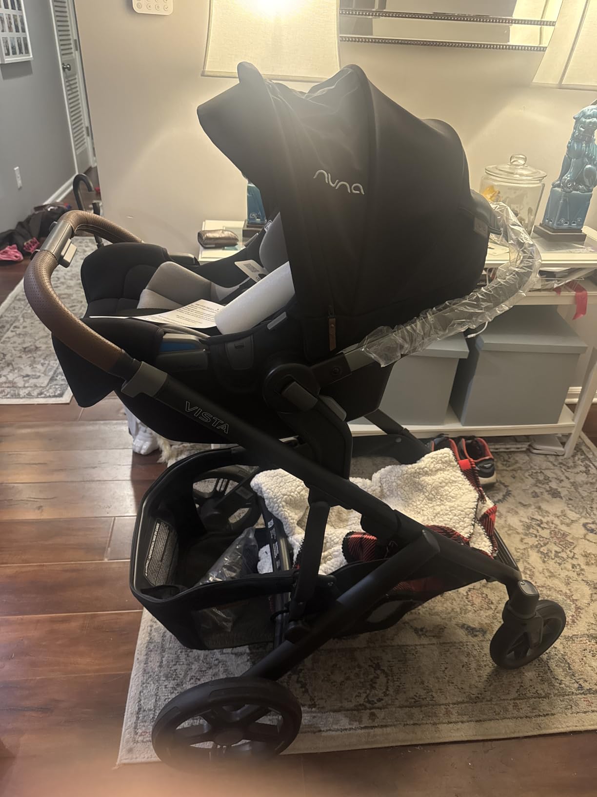 UPPAbaby Vista V3 Convertible Single-to-Double Stroller - Callum customer photo 2