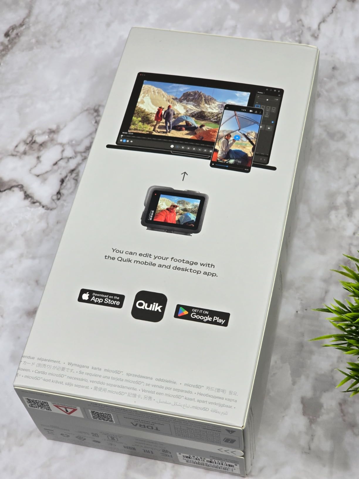 GoPro Hero - Compact Waterproof Action Camera with 4K Ultra HD Video, 12MP Photo, Touch Screen customer photo 2