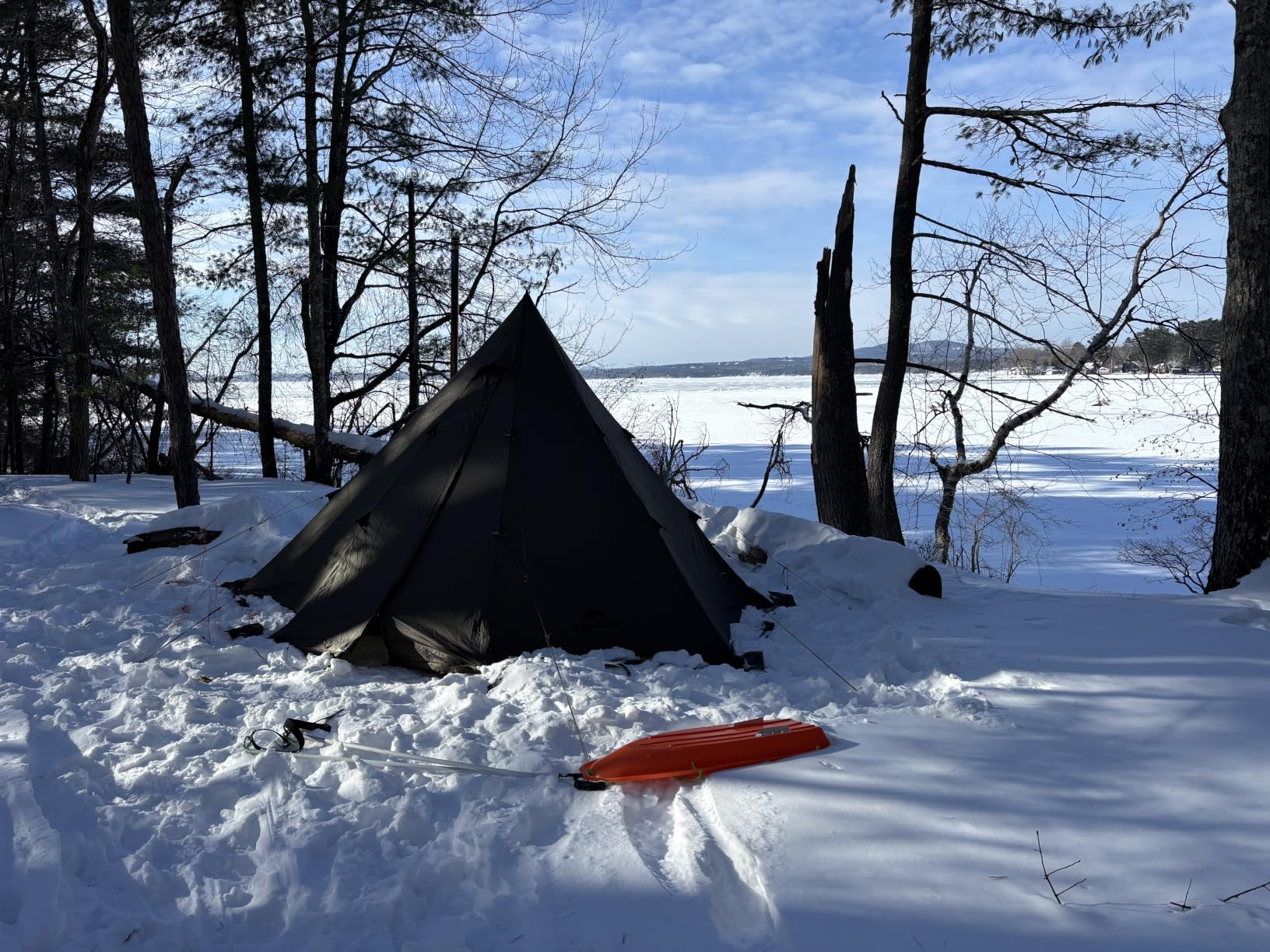 Naturehike Ranch Fire Teepee Tent, Cold Weather Winter Hot Tent with Stove Jack, 4-6 Person Waterproof Windproof 4 Season Tents for Camping customer photo 2