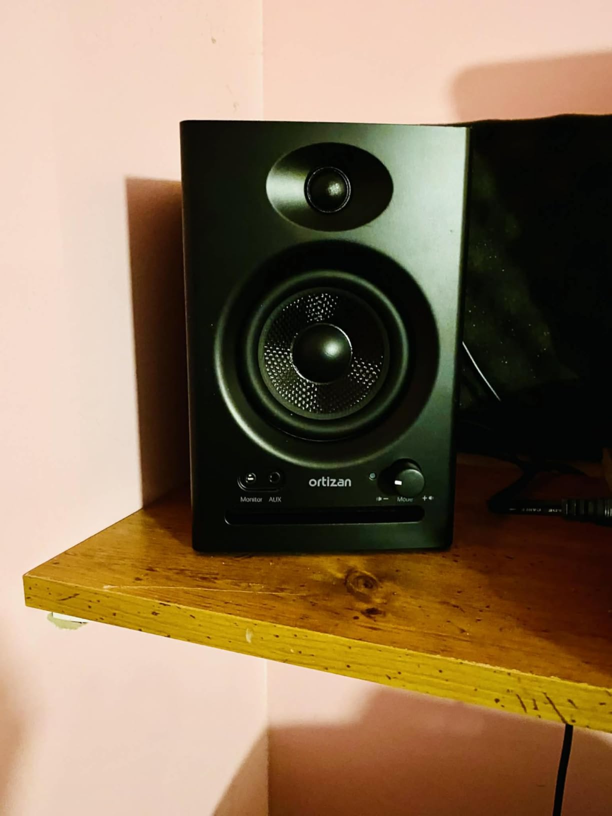 Ortizan C7 Powered Studio Monitors Pair with Bluetooth 5.3, Black customer photo 1