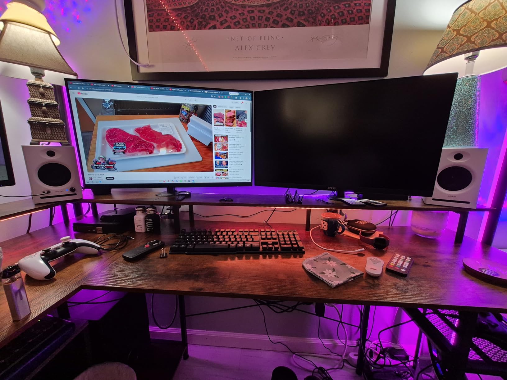 Ortizan C7 Powered Studio Monitors Pair with Bluetooth 5.3, Black customer photo 2