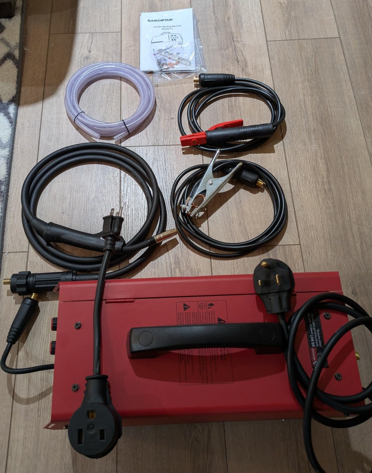 ARCCAPTAIN 200A MIG Welder, 6-in-1 Multiprocess Welding Machine 110V/220V | 6-in-1 Multiprocess (Gas MIG, Flux Core, Stick, Lift TIG, Spot, Spool Gun) / Synergy Control / 2T&4T / Design for Beginners customer photo 2
