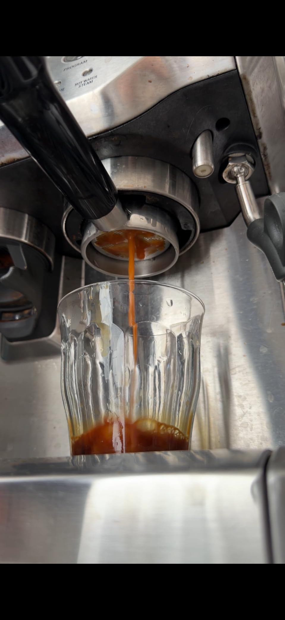 54mm Bottomless Portafilter - Breville Compatible Naked Portafilter, Rosewood Handle & 18-20g Filter Basket & Puck Screen Included, Fits Barista Express, Pro, Touch, Bambino Plus, Infuser customer photo 2