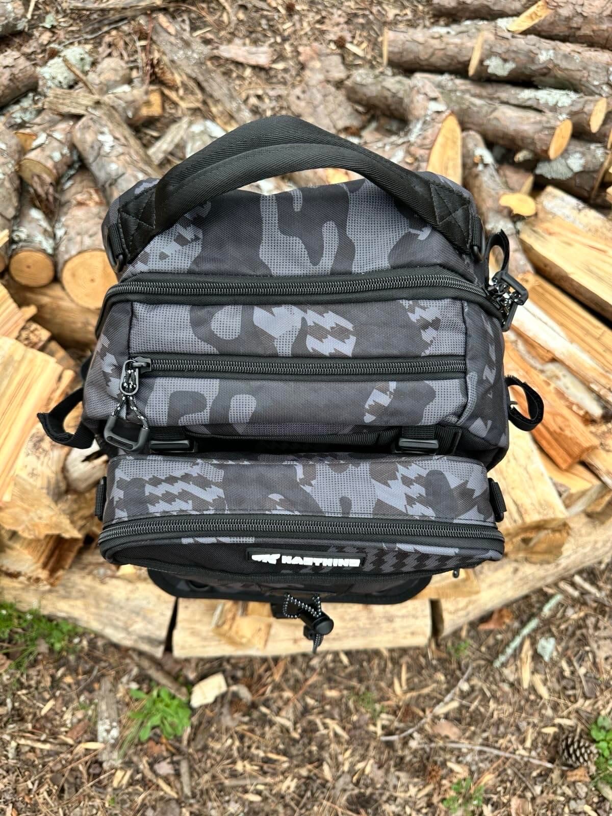 KastKing BaitSpace Fishing Tackle Backpack with Removable Bait Binder, 2 Rod Holders Storage Fishing Gear and Equipment | 50L Capacity Tackle Backpack, Water-Resistant Fishing Bag customer photo 1