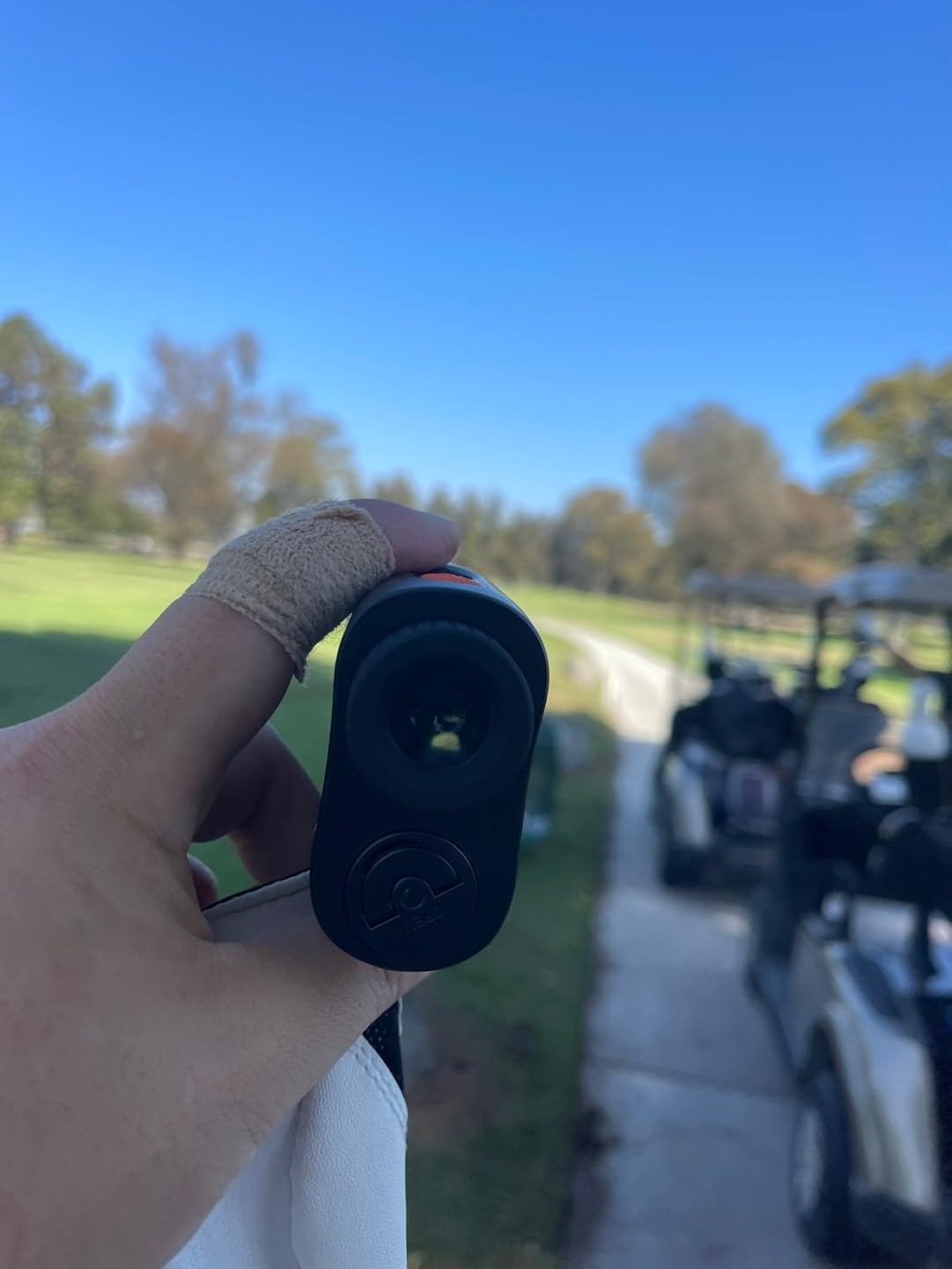 GOLFBUDDY 2S PRO Golf Range Finder with Slope, 1093 Yard Laser Rangefinder, Magnetic Mount, Pin Finder with Flag Pole Locking Vibration customer photo 1