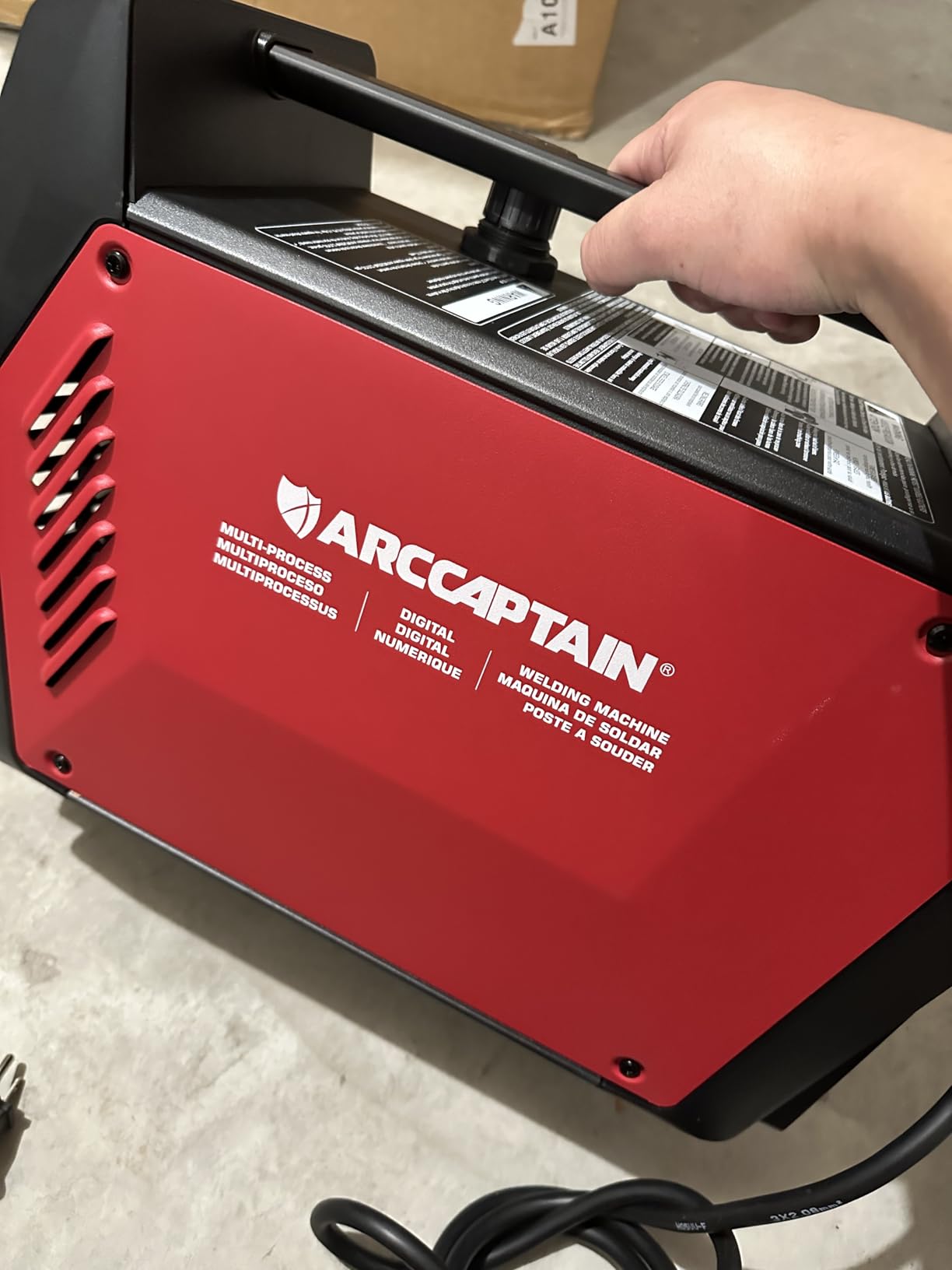 ARCCAPTAIN MIG205MP MIG Welder with Plasma Cutter, 9 IN 1 Welding Machine customer photo 1