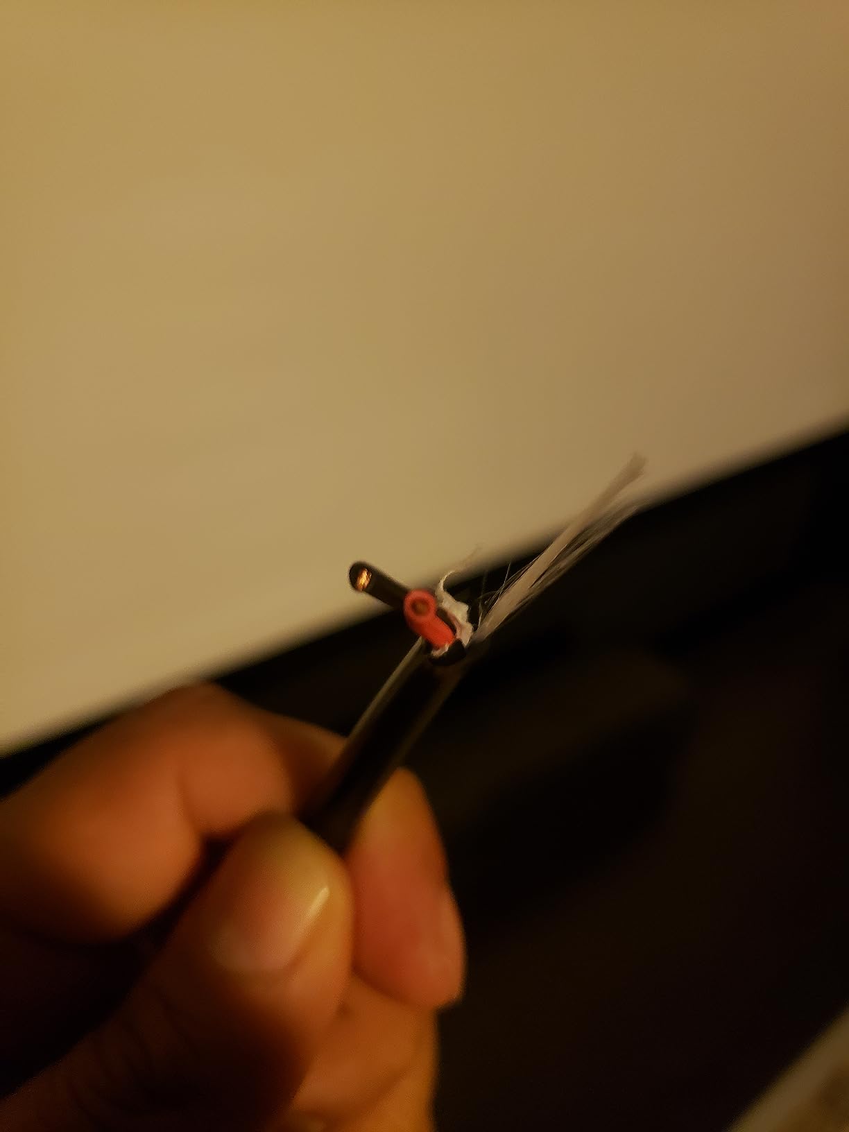 16/2 Speaker Wire, in-Wall CL3 & Direct Burial, White, 100ft - 16AWG, 2 Conductors, Stranded Oxygen-Free Copper, UL Listed - V-1210-2 customer photo 2