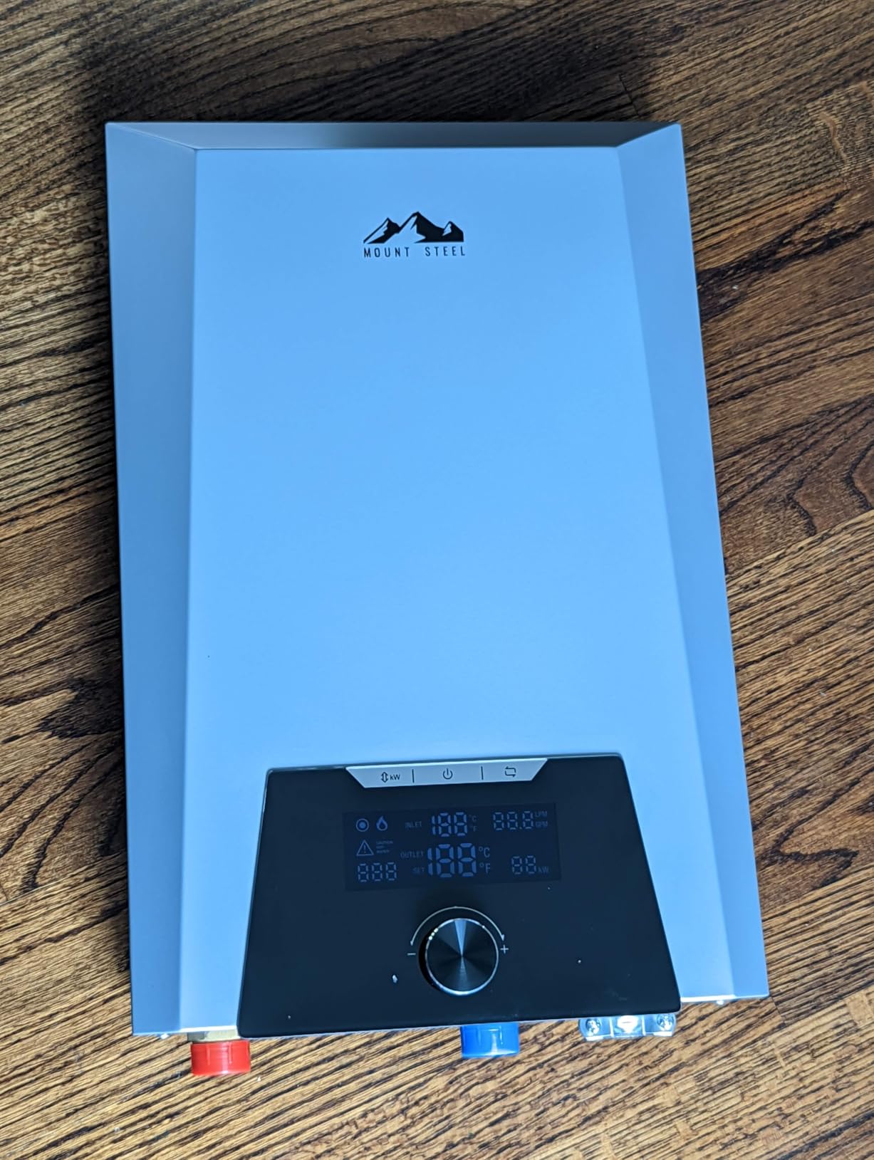Electric Tankless Water Heater, 19kW-27kW Adjustable, 240V, Configurable Power, Self-Modulating Whole House Hot Water Heater, Stable Temperature, 99% Thermal Efficiency customer photo 2