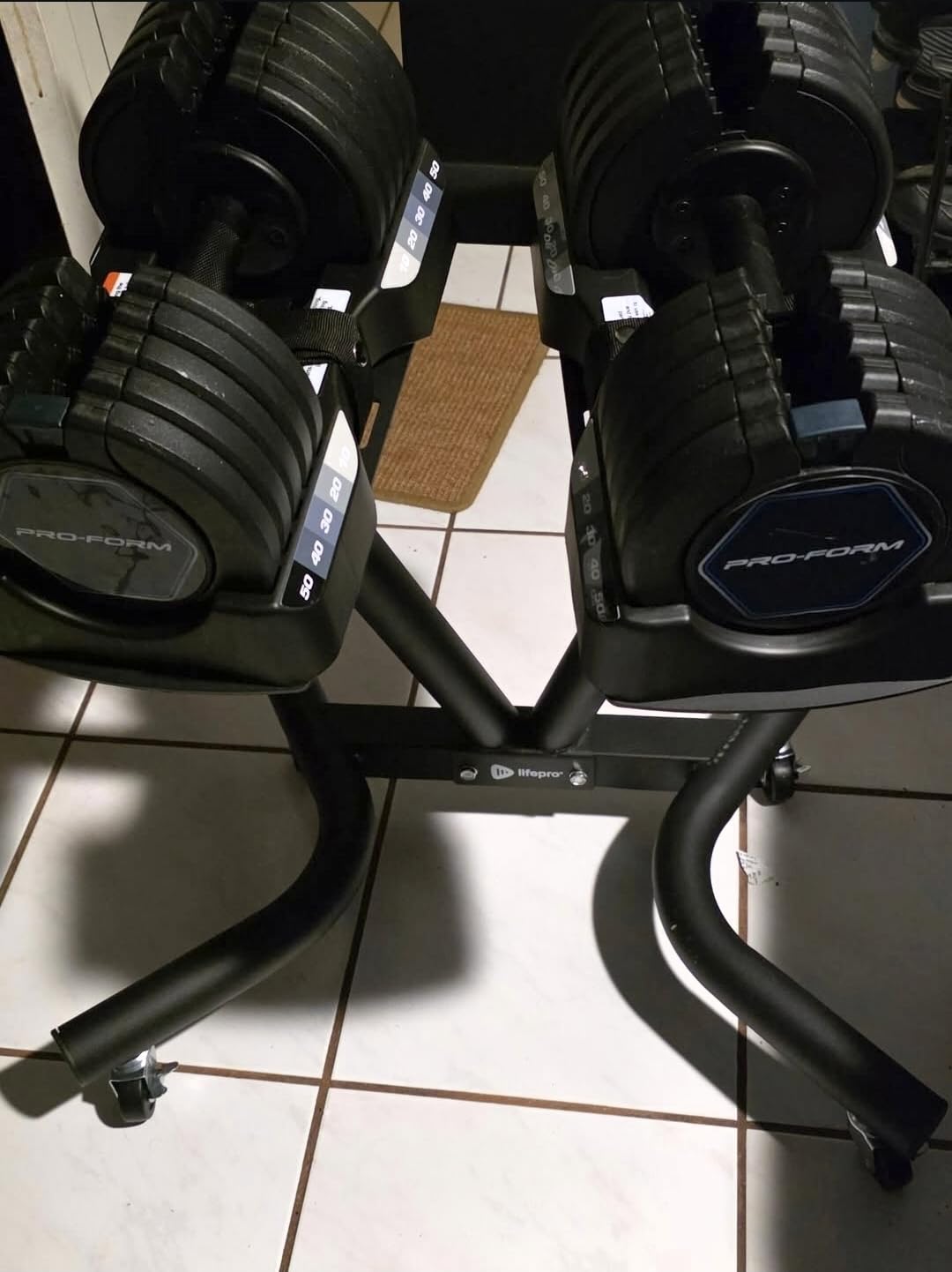 Proform Rapid Adjust Dumbbells customer photo 1