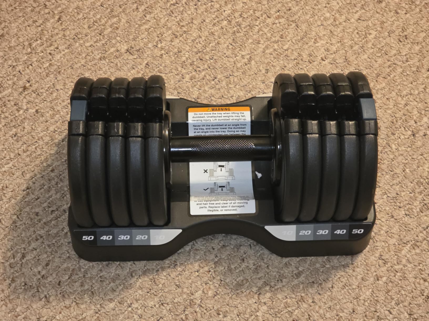 Proform Rapid Adjust Dumbbells customer photo 2