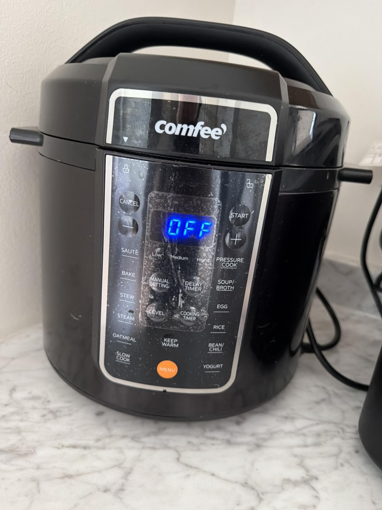 COMFEE' 16-in-1 Electric Pressure Cooker with Non-Stick Pot for Yogurt, Rice, Slow Cooking, Steaming, and More, 8 Quarts customer photo 1
