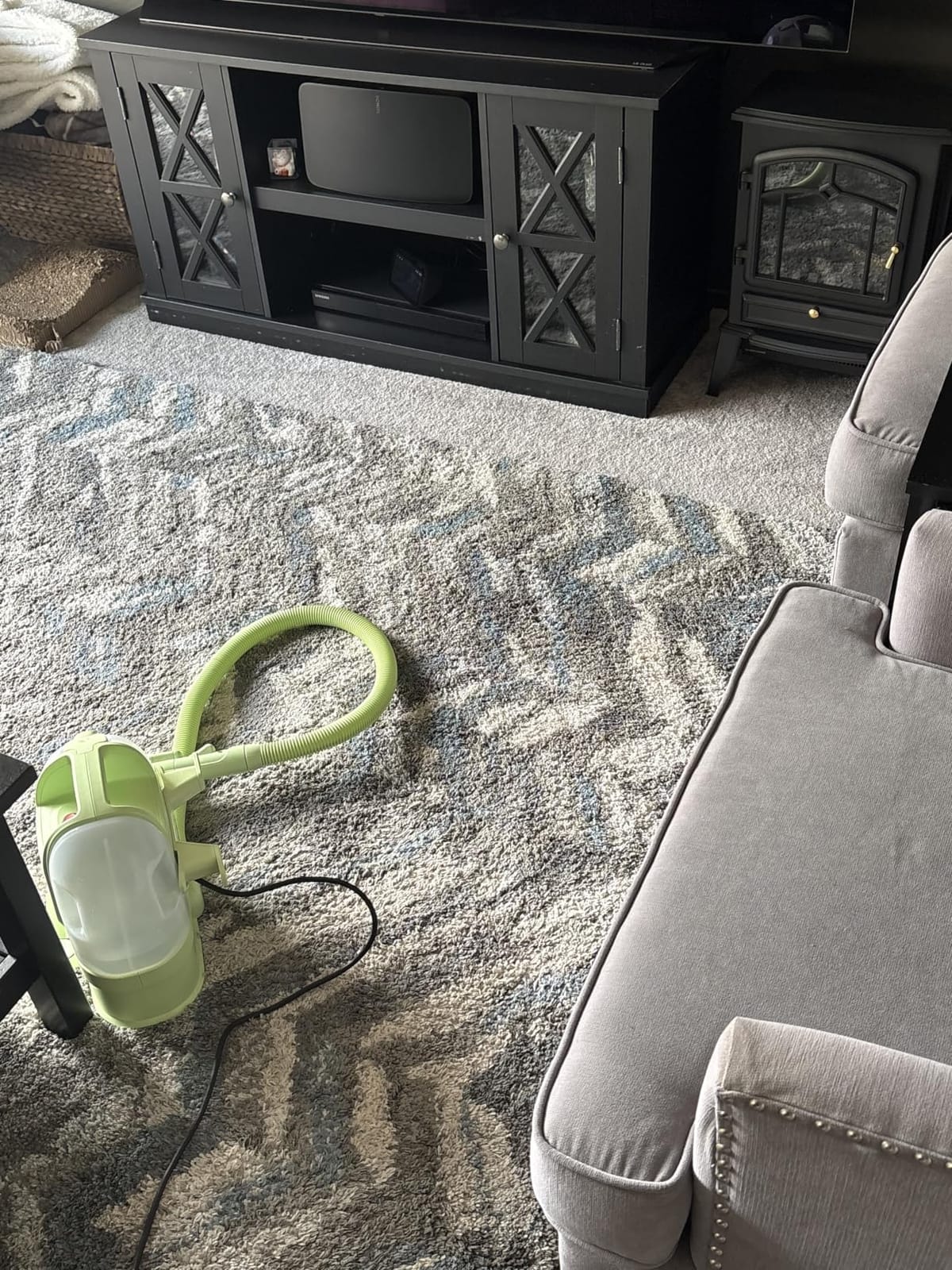 BISSELL Little Green Mini Portable Carpet Cleaner, 4075 customer photo 1