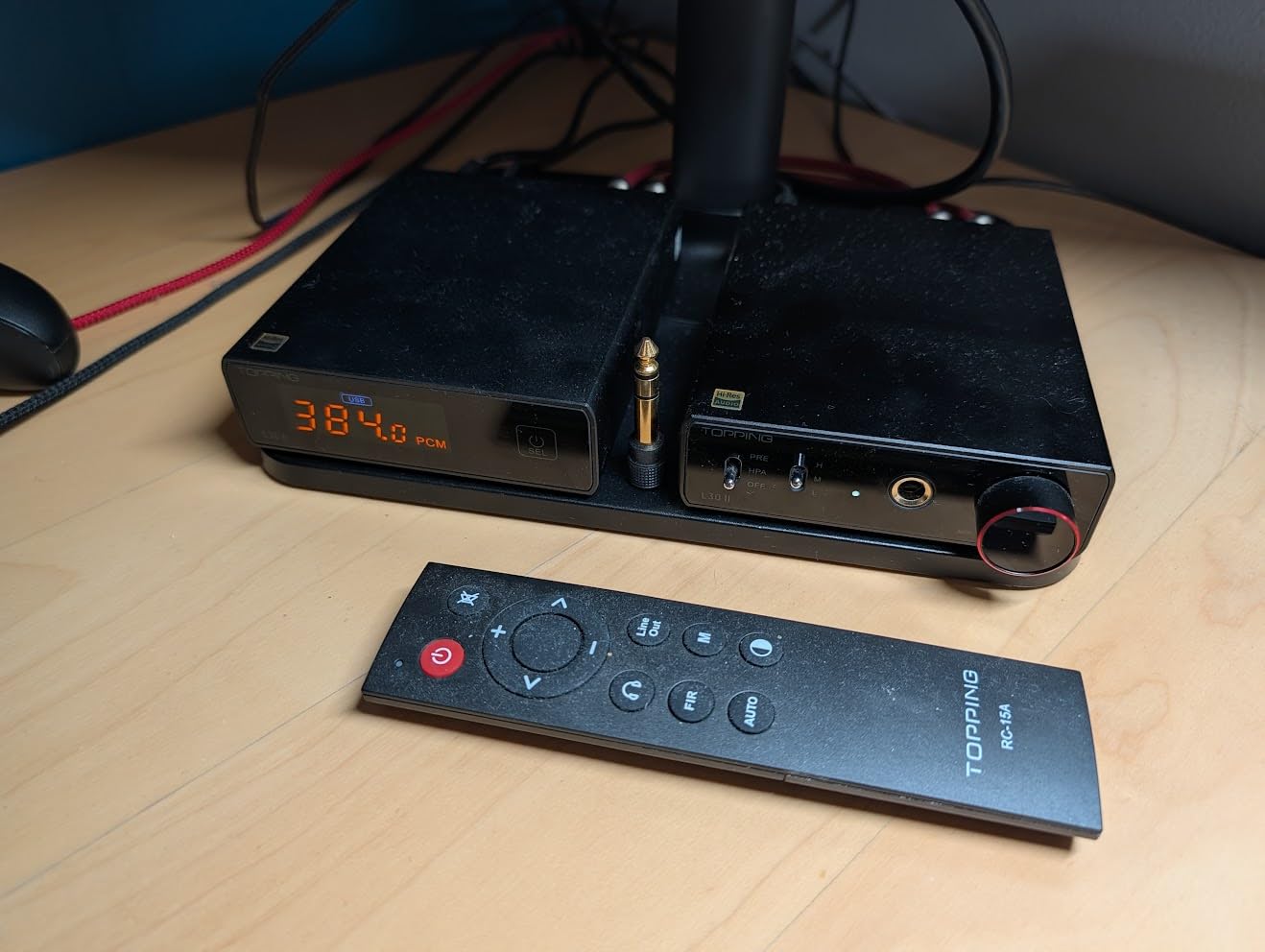 TOPPING L30 II NFCA Headphone Amplifier, 0.3uV Ultra-Low Noise, 144dB Dynamic Range, 0.00006% THD+N, Three Gain Settings, Compatible with High/Low Impedance Headphones customer photo 1