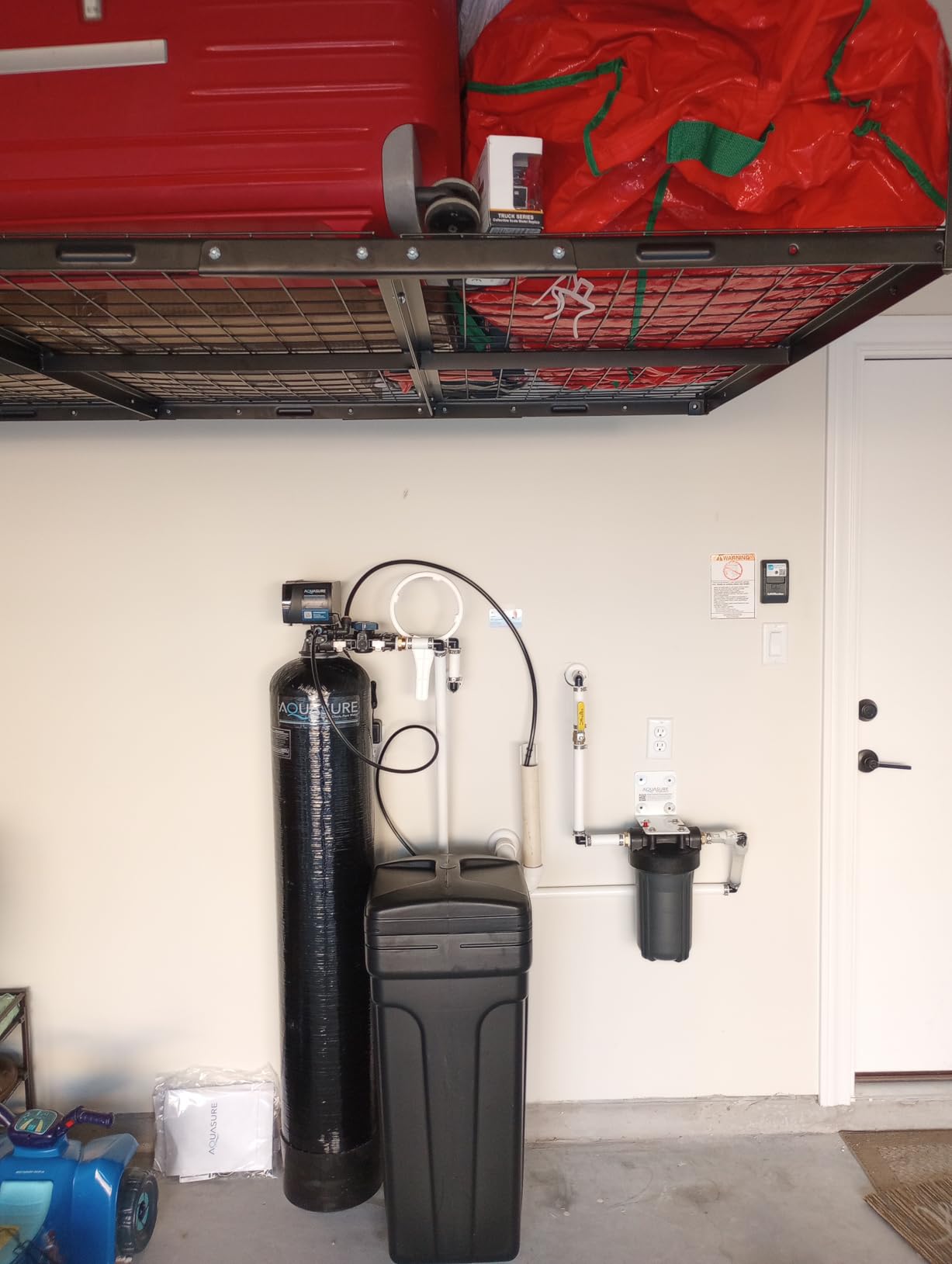 Aquasure Harmony Series 70,000 Grains Whole House Water Softener with Automatic Digital Metered Control Head | Fine Mesh Resin for Iron Removal, Reduces Hardness & Improves Water | for 4-6 bathrooms customer photo 2