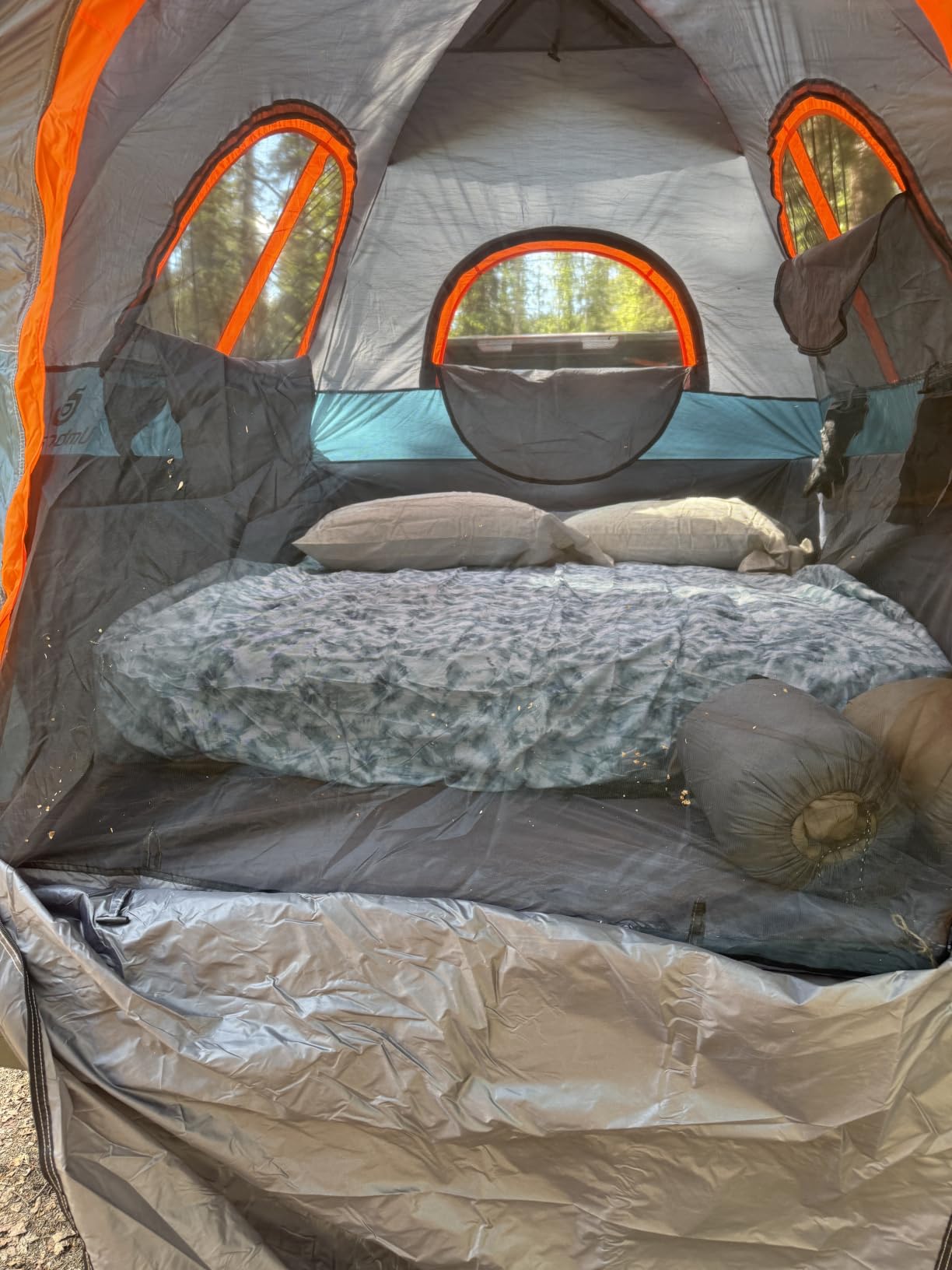 Umbrauto Air Mattress for 5.5-5.8 ft Full-Size Short Truck Beds, Inflatable Truck Tent Airbed with Pump, Pickup Camper Air Bed for Camping customer photo 2