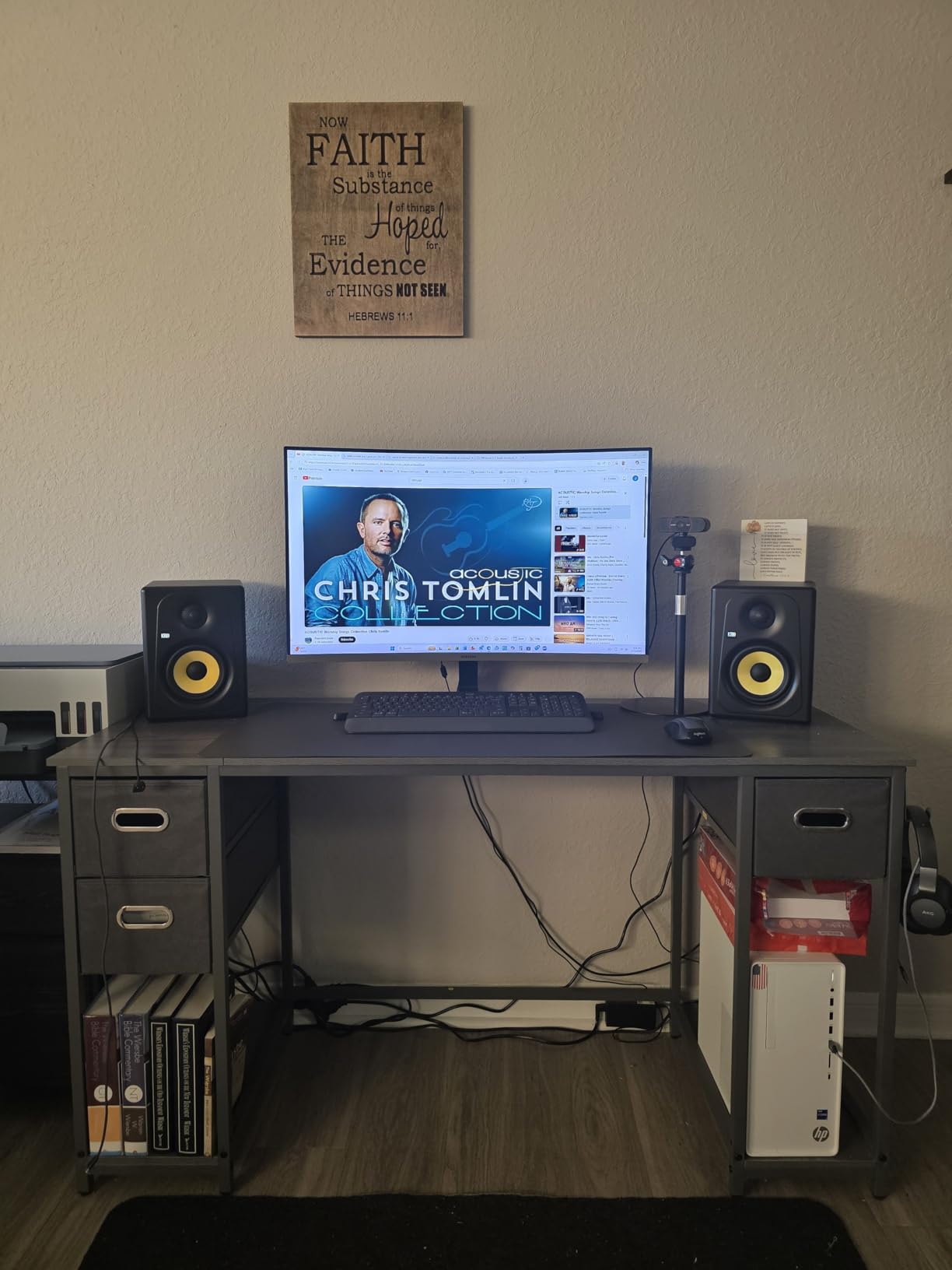 KRK Kreate 5 Powered Studio Monitor customer photo 1