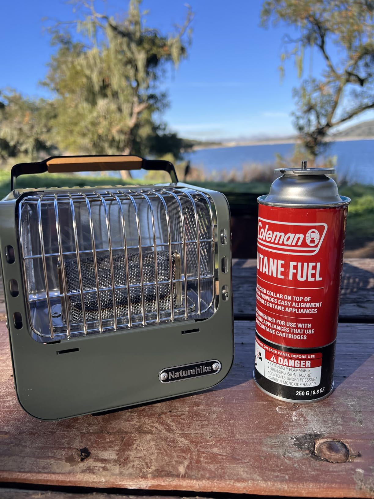 Naturehike 3 in 1 Portable Camping Heater & Stove for Tents, 1100W/3753BTU customer photo 1