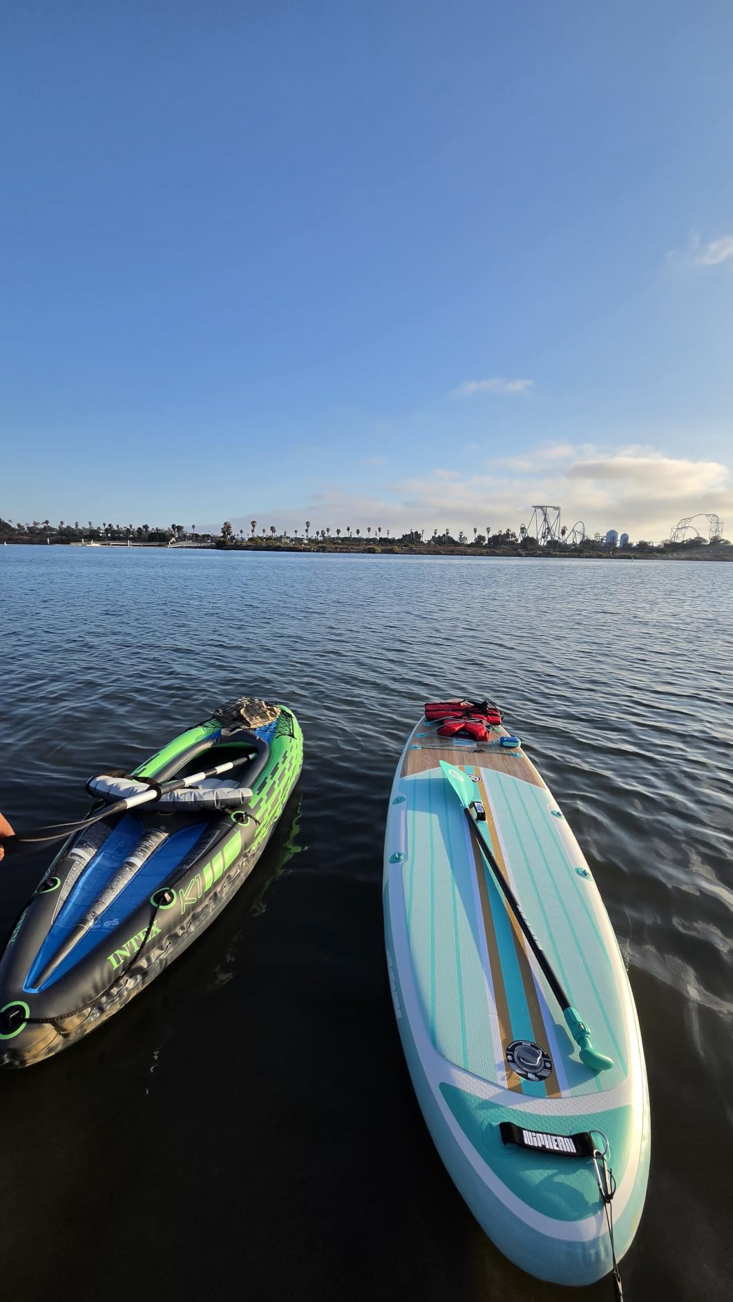 Niphean Inflatable Stand Up Paddle Board with SUP Accessories | 10'6'' SUP, Anti-Slip EVA Deck, 450 lbs Capacity Inflatable Paddle Boards for Adults & Youth of All Skill Levels customer photo 1