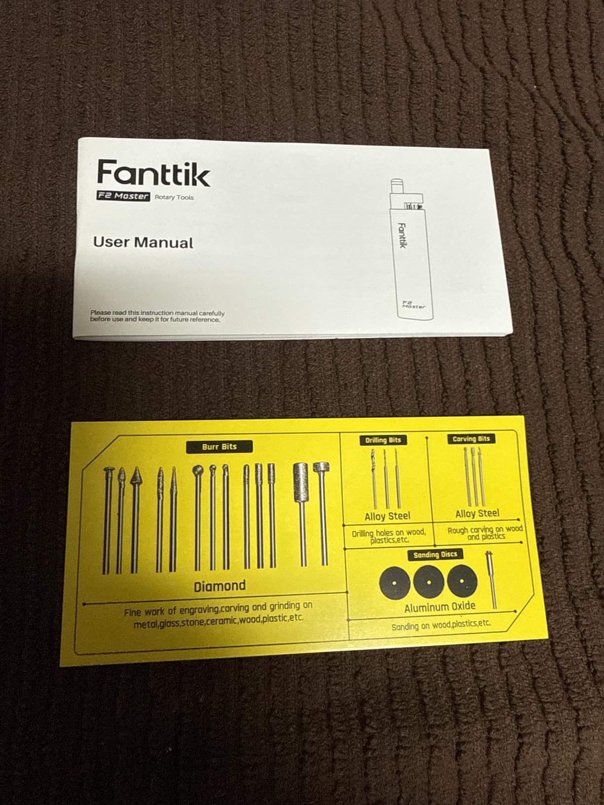 Fanttik F2 Master Mini Cordless Rotary Tool Kit for 3D Printer Sanding | Engraving Pen, NeoPulse Motor, 5 Speed, Revostor Hub, 35 Accessories customer photo 2