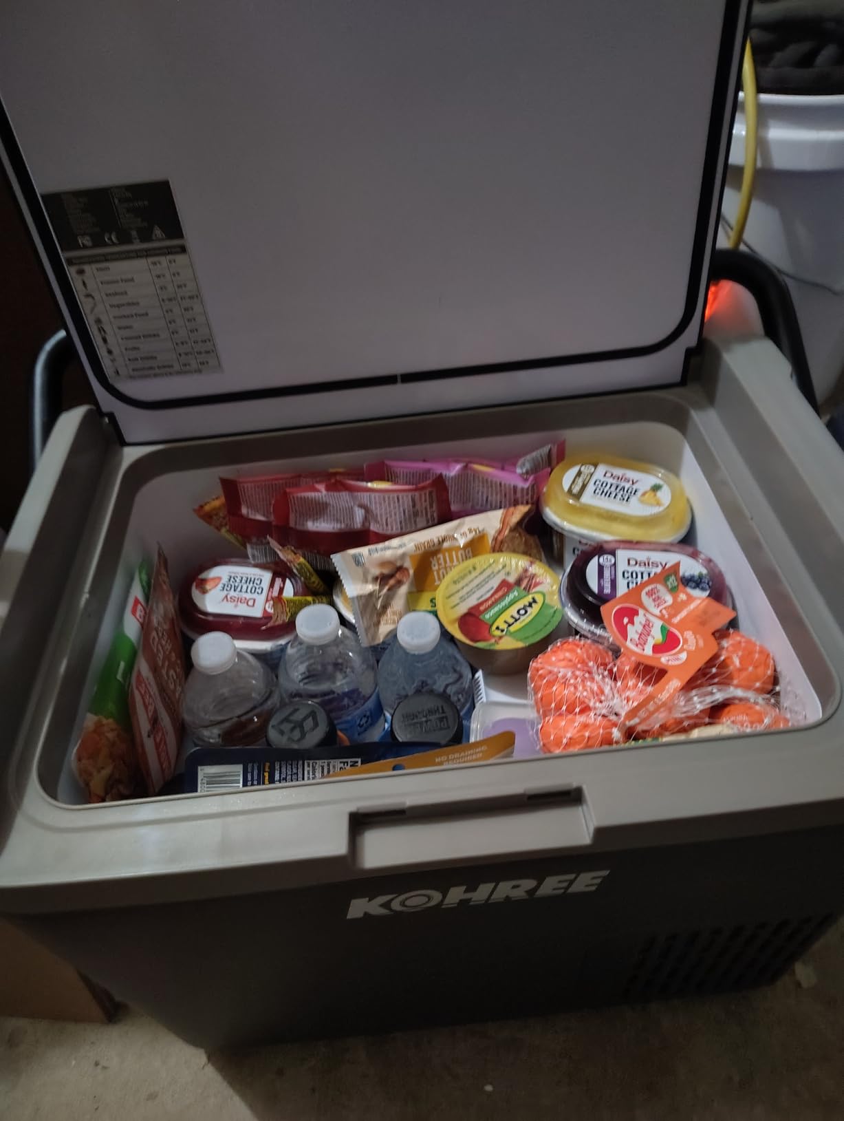 Kohree 12 Volt Car Refrigerator, 19QT(18L) Car Fridge for Camping | 12V Electric Cooler with Large Handle, -4℉~68℉, 12/24V DC, 110-240V AC Compressor, Portable Freezer customer photo 1