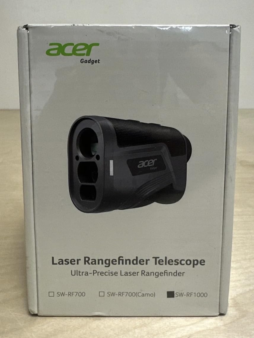 Acer Gadget Golf Rangefinder with Slope On/Off, 800/1200Yards, 6X Magnification with Flag Pole Locking Vibration, Rechargeable Battery customer photo 1
