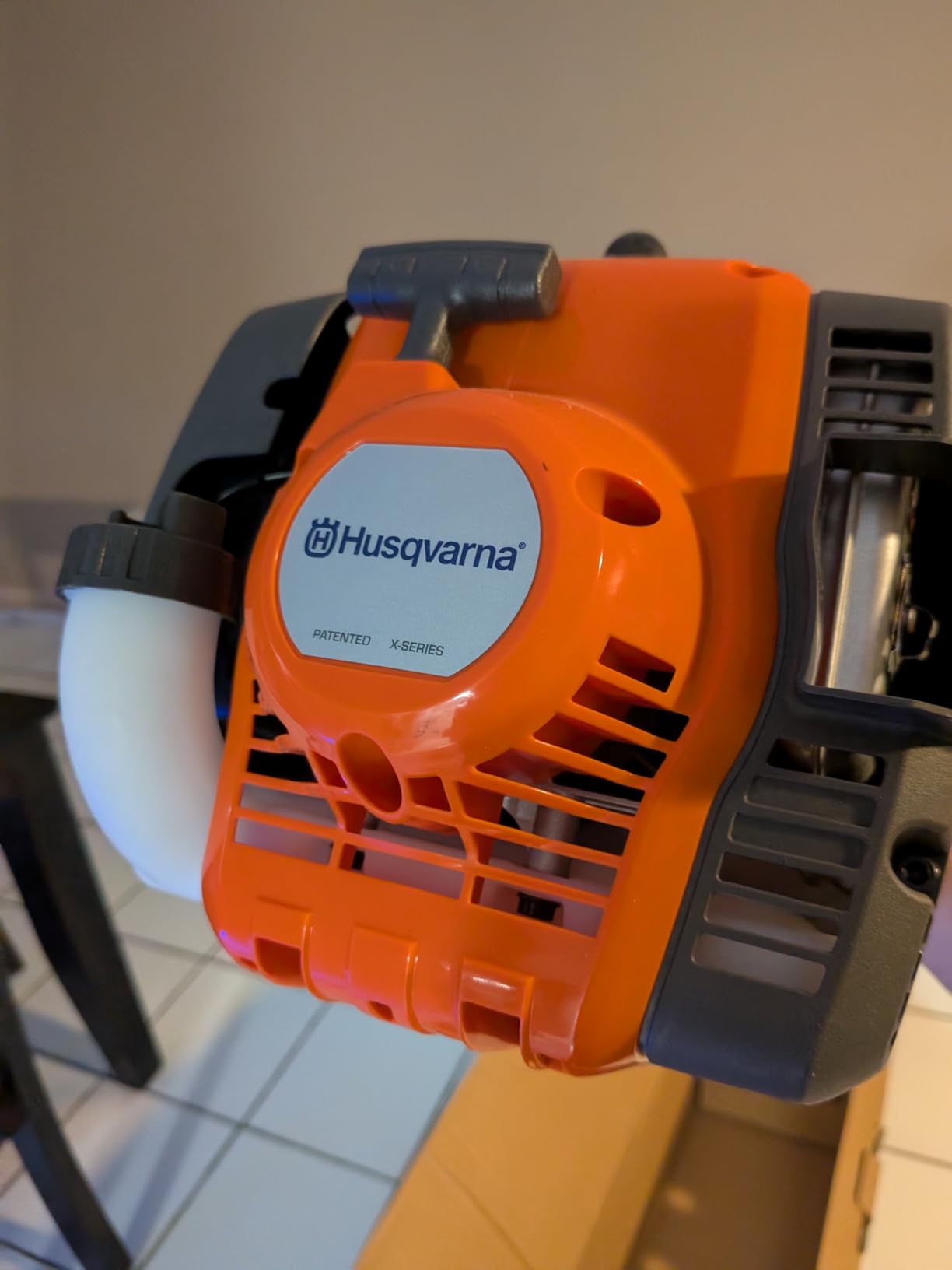 Husqvarna 122RJ Multi-Purpose Gas Brush Cutter with String Trimmer Head | Brushcutter tool with grass blade, includes adjustable harness for additional support, 970732503, outdoor tools customer photo 1