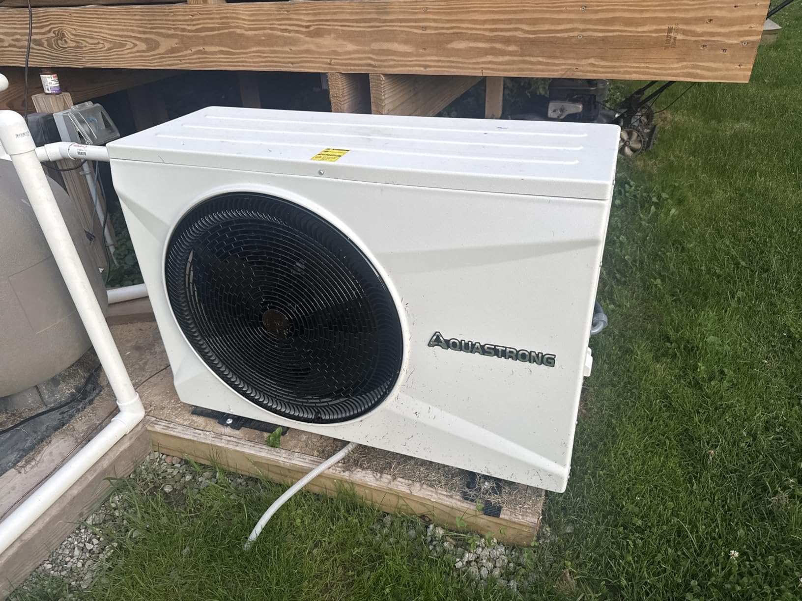 AQUASTRONG Swimming Pool Heat Pump, Pool Heater for Above Ground and Inground Pool, Heating and Cooling Pool Heater, for 21000 Gallons customer photo 1