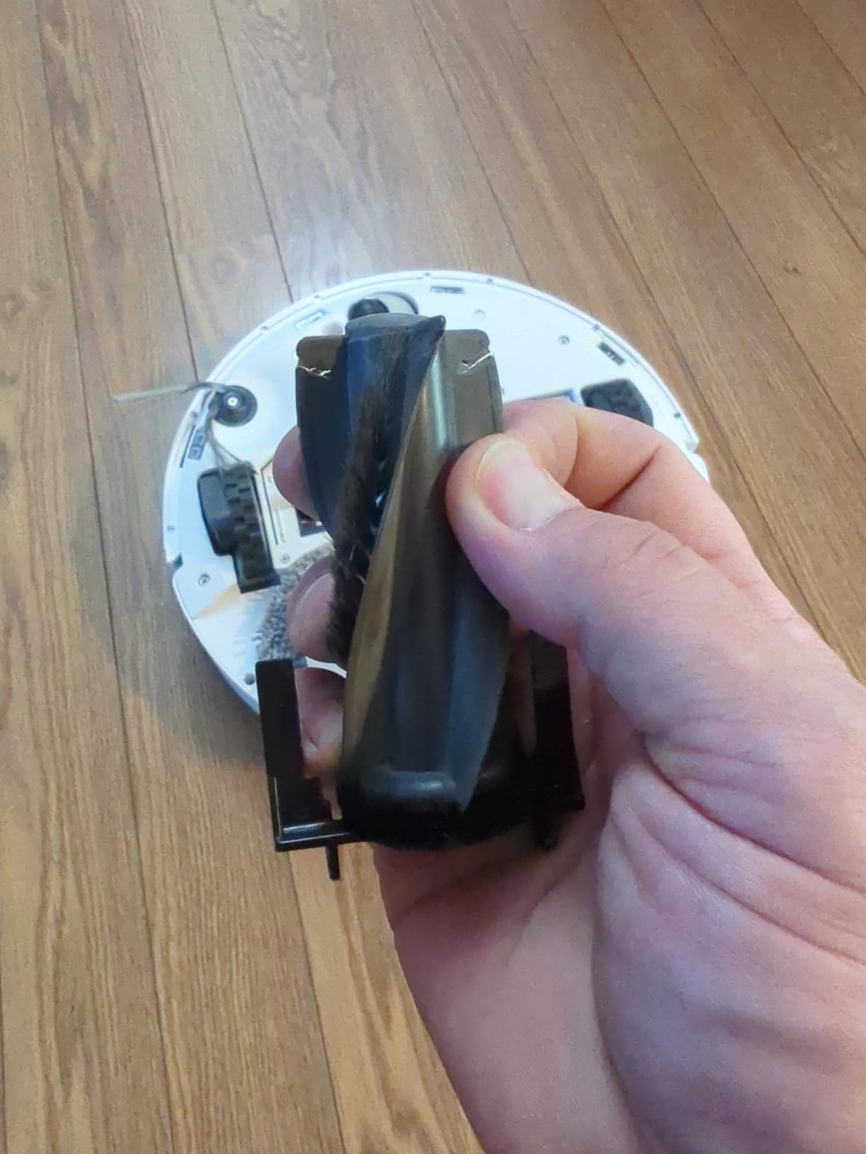 roborock Qrevo S5V Robot Vacuum and Mop, FlexiArm Edge Mopping customer photo 2