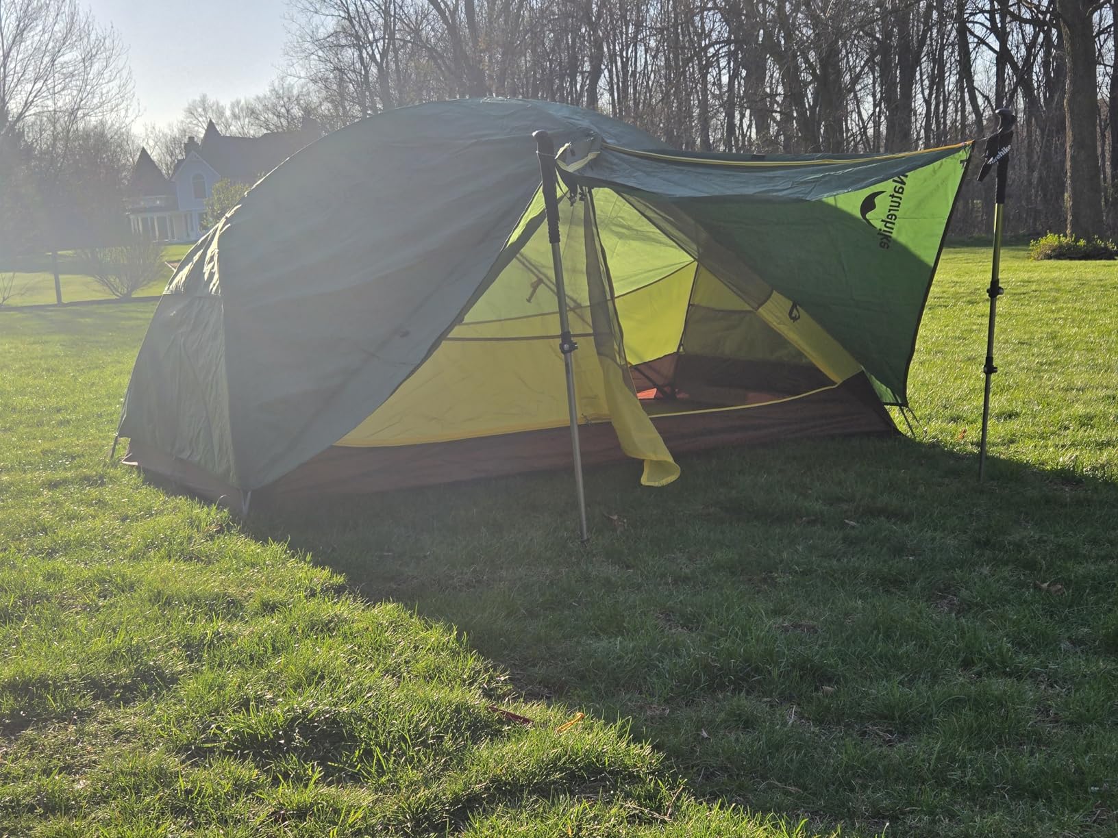 Naturehike Mongar Upgraded 1/2/3 Person Backpacking Tent, Waterproof Lightweight Camping Tent with Footprint customer photo 2