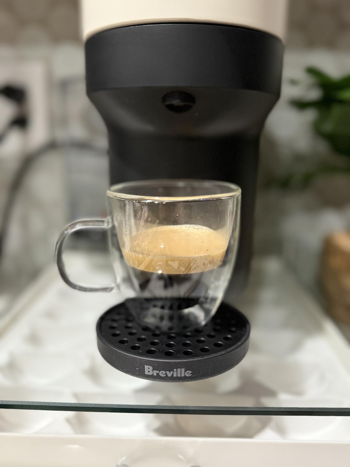 Nespresso Limited-Edition Vertuo Pop+ Coffee and Espresso Maker by Breville, Pistachio customer photo 1