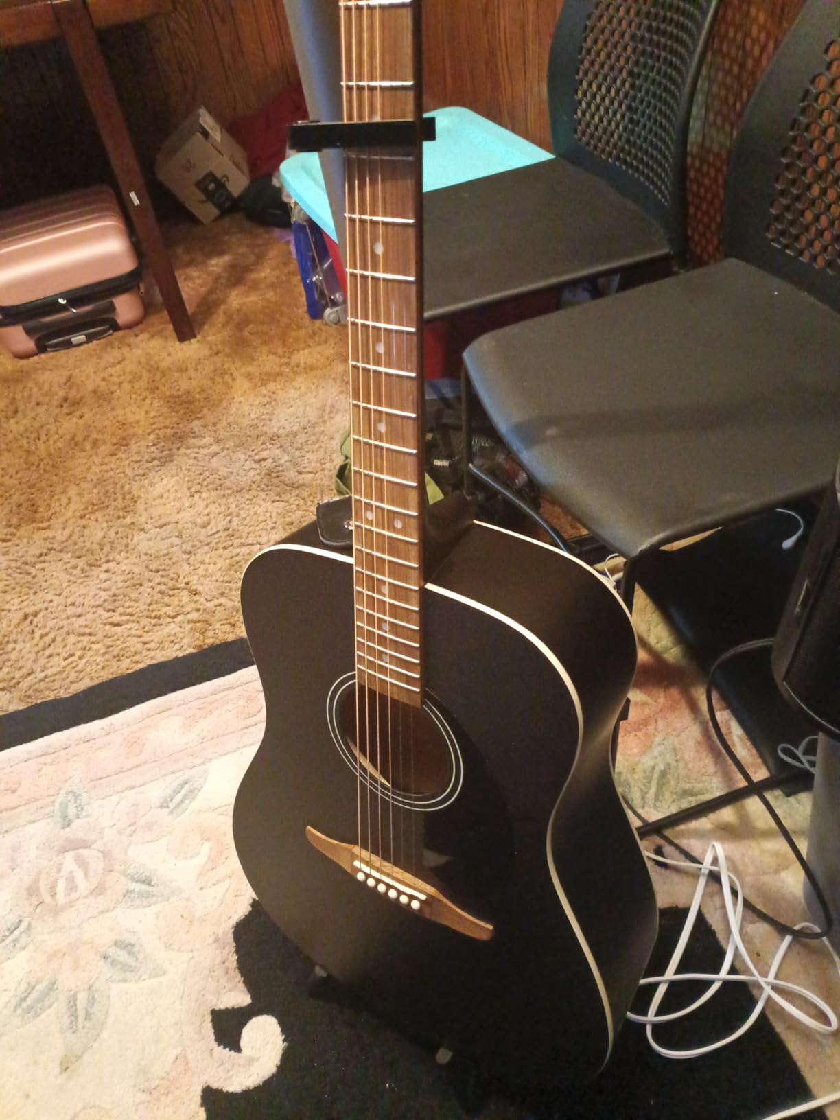 Fender California Debut Redondo Series Beginner Acoustic Guitar, Black customer photo 1