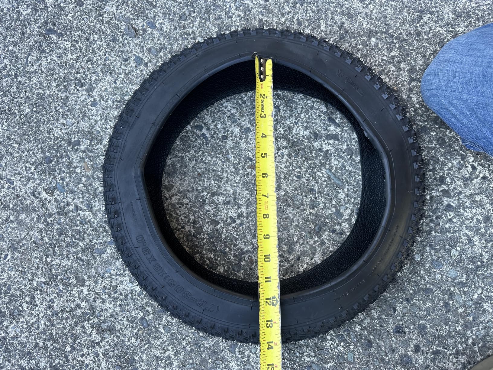16/20x3.0 E-Bike Tire Fat BikeTyre for MTB/Ebikes, All-Terrain Directional Knobby Tread, Superior for Street & Trail Adventures customer photo 1