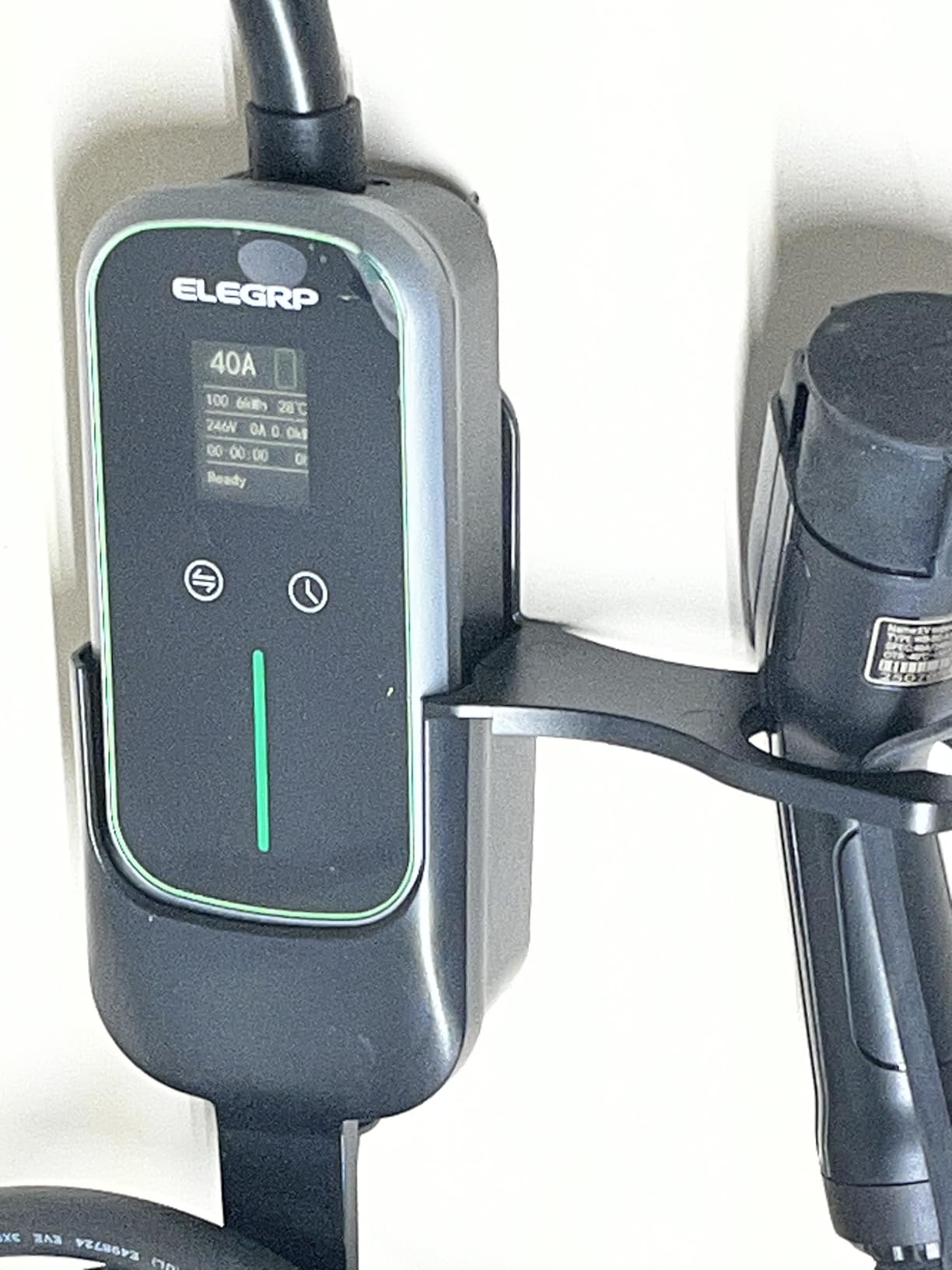 ELEGRP Level 2 EV Charger 40Amp, J1772 Portable Electric Car Charger, 240V NEMA 14-50 Plug, ETL Certified with 25FT Extension Cable customer photo 1