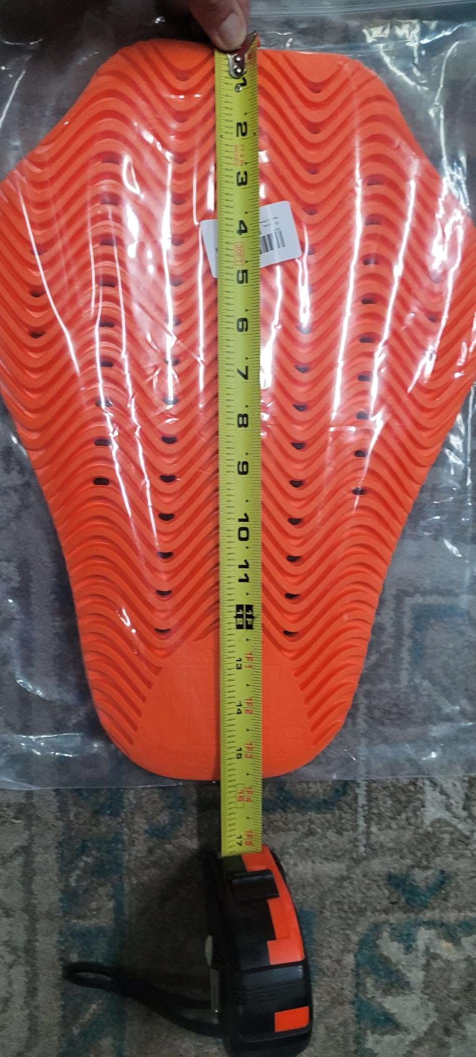 PSLER CE Level 2 Back Motorcycle Armor, CE Level 2 Armor Jacket Pads Inserts customer photo 2