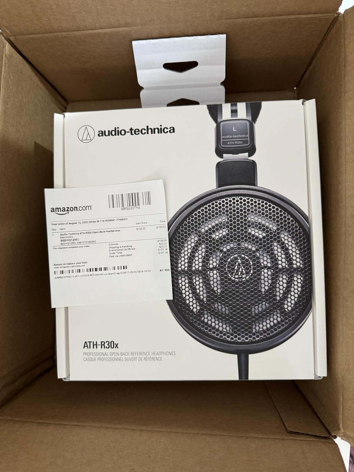 Audio-Technica ATH-R30X Open-Back Headphones customer photo 1
