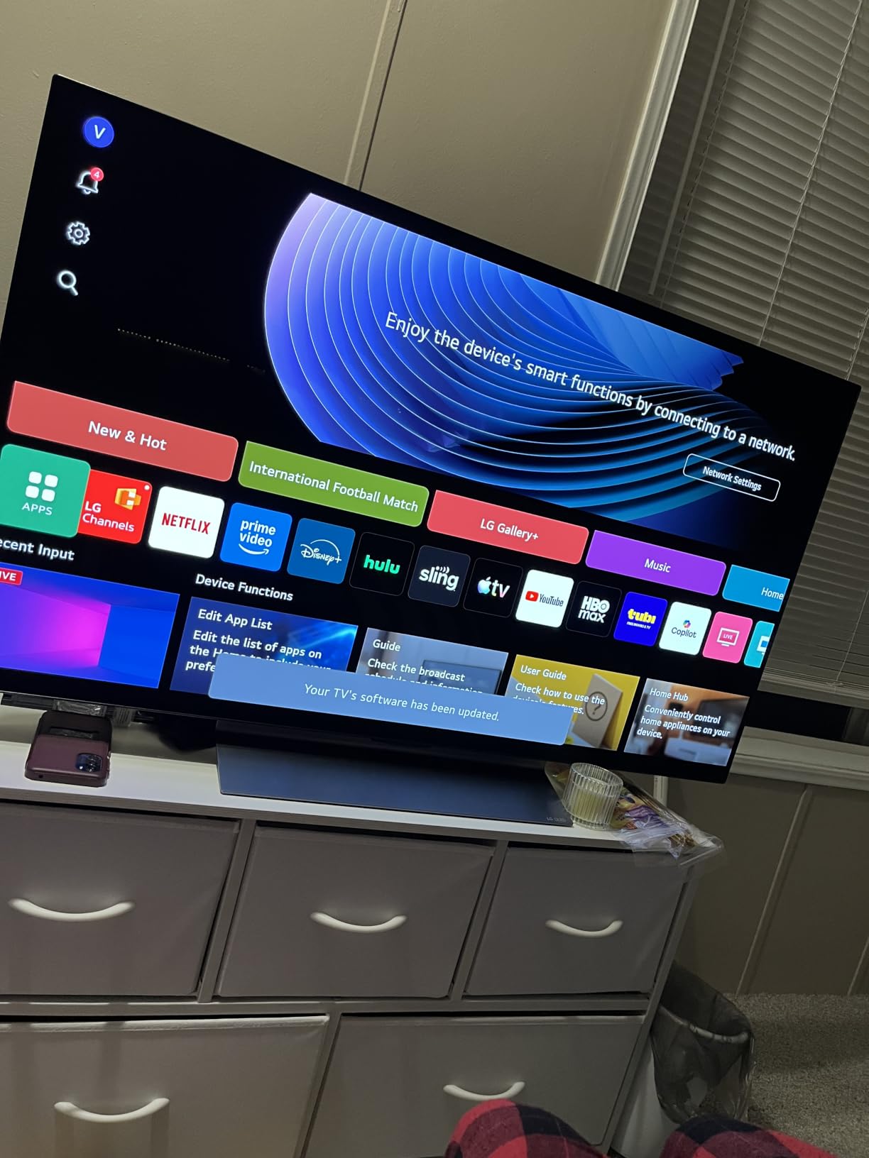 LG 55-Inch Class OLED evo AI 4K C5 Series Smart TV w/Dolby Atmos, Dolby Vision, HDR10, AI Super Upscaling 4K, Filmmaker Mode, Wow Orchestra, Alexa Built-in (OLED55C5PUA, 2025) customer photo 2