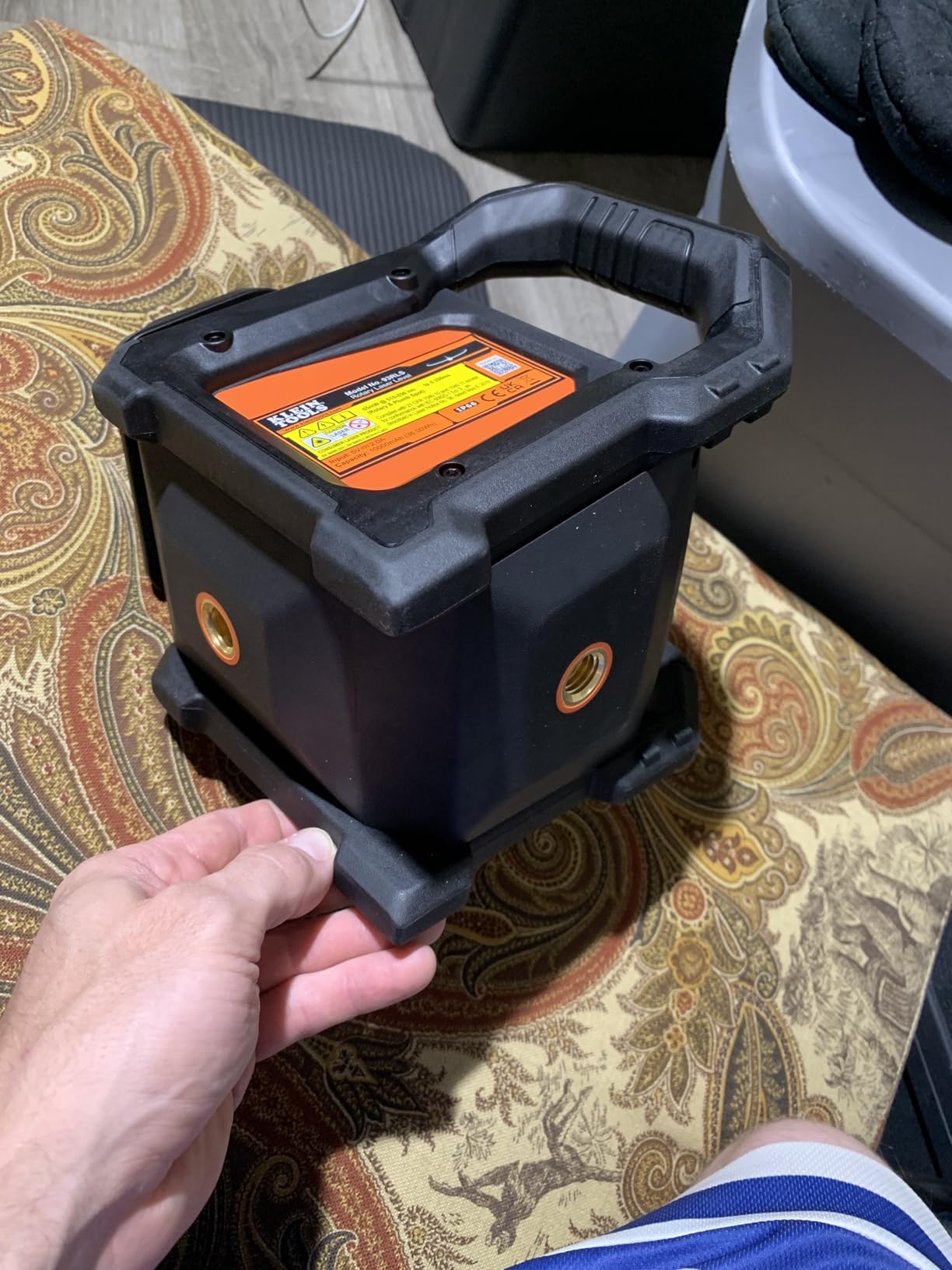 Klein Tools 93RLS Green Self-Leveling Rotary Laser Level Kit customer photo 2