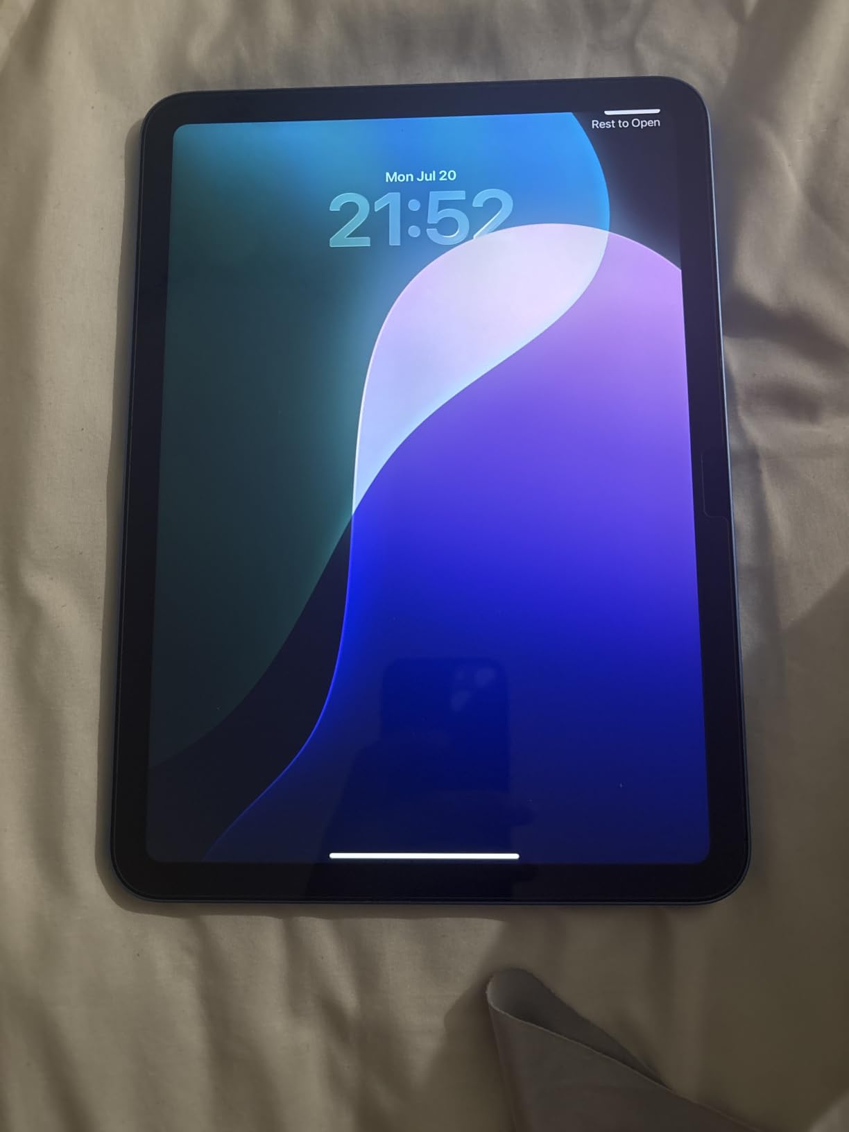 Apple iPad 11-inch: A16 chip, 11-inch Model, Liquid Retina Display, 128GB, Wi-Fi 6, 12MP Front/12MP Back Camera, Touch ID, All-Day Battery Life - Blue customer photo 2