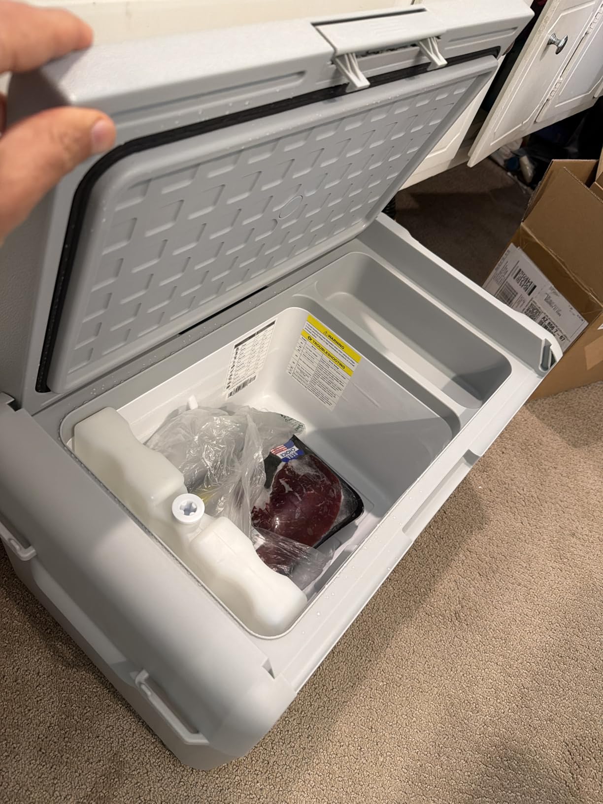 Setpower 12V Refrigerator 21 Quart 50 Hours Backup Cooling customer photo 2