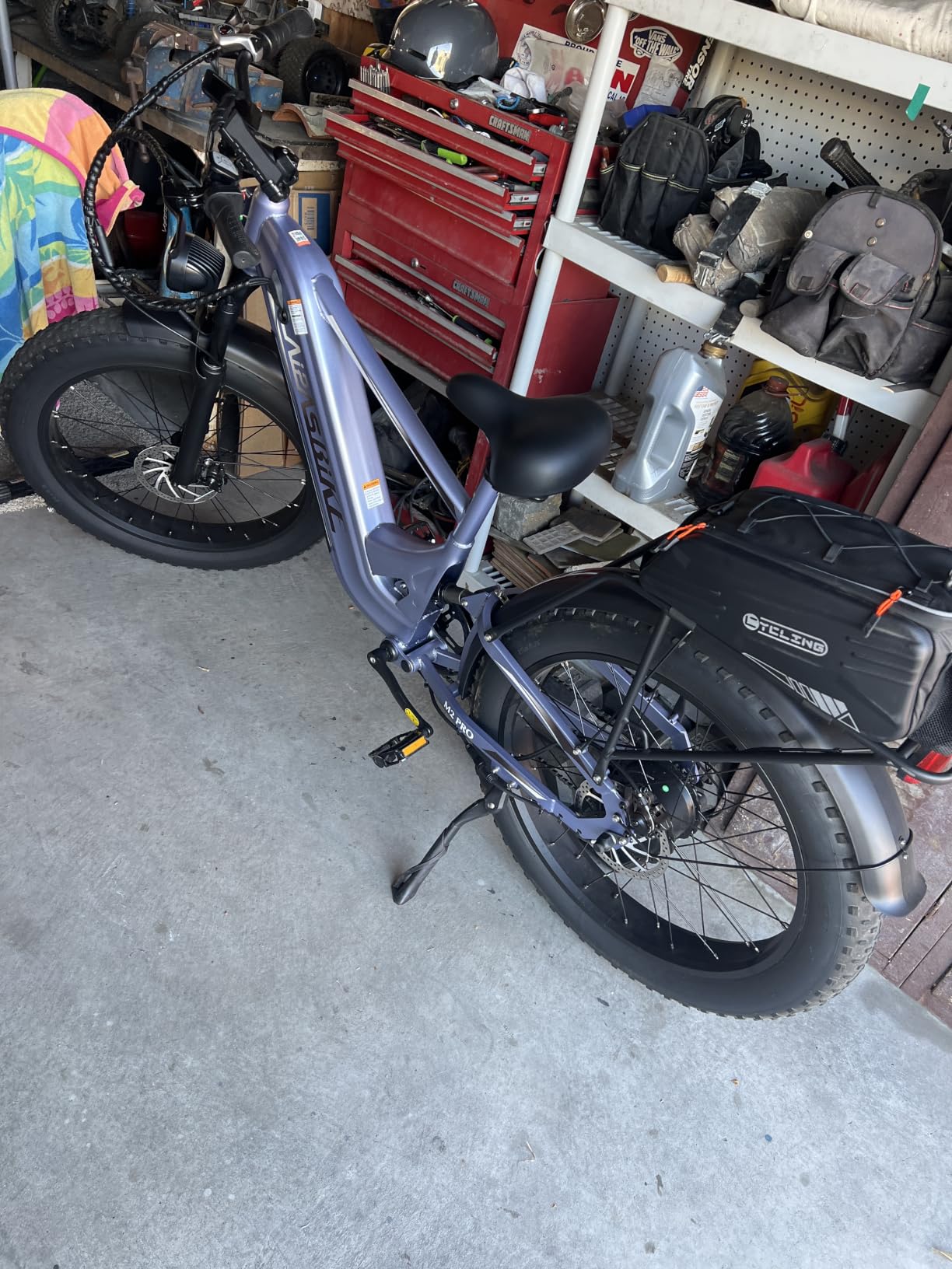 M2 Pro Electric Bike for Adults, 1800W Peak Motor, 85-Mile Long Range | 26