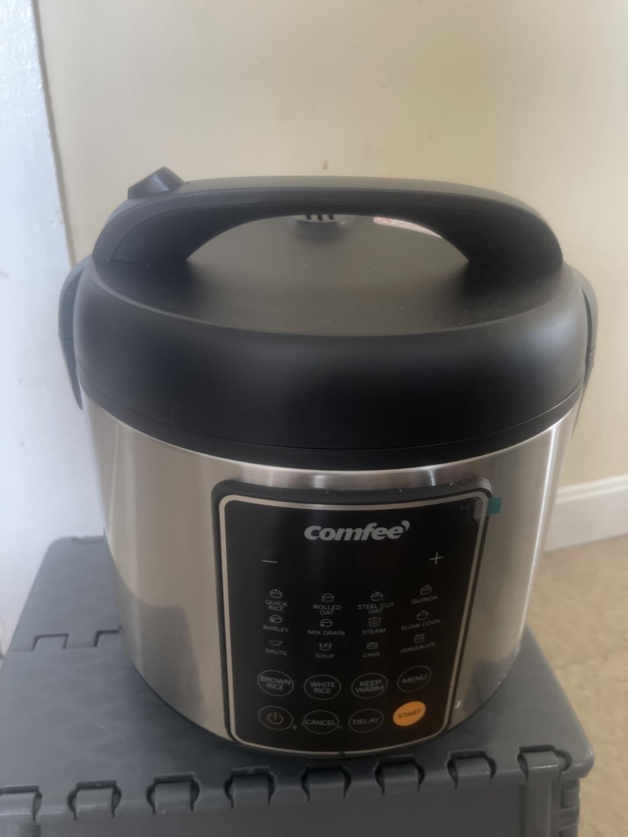 COMFEE' 14-in-1 Rice Cooker, Stainless Steel, 10-Cups Uncooked Rice customer photo 1