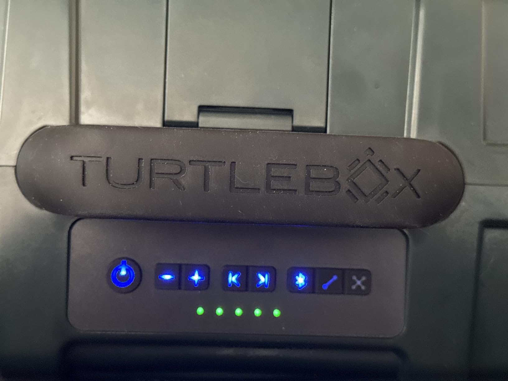 Turtlebox Original Gen 3 Outdoor Bluetooth Speaker, Waterproof, Gray | Midsize Flagship, Rugged and Portable, Plays to 120dB, IP-67, 25hr+ Battery Life, Unlimited Pairing for Full Stereo customer photo 1