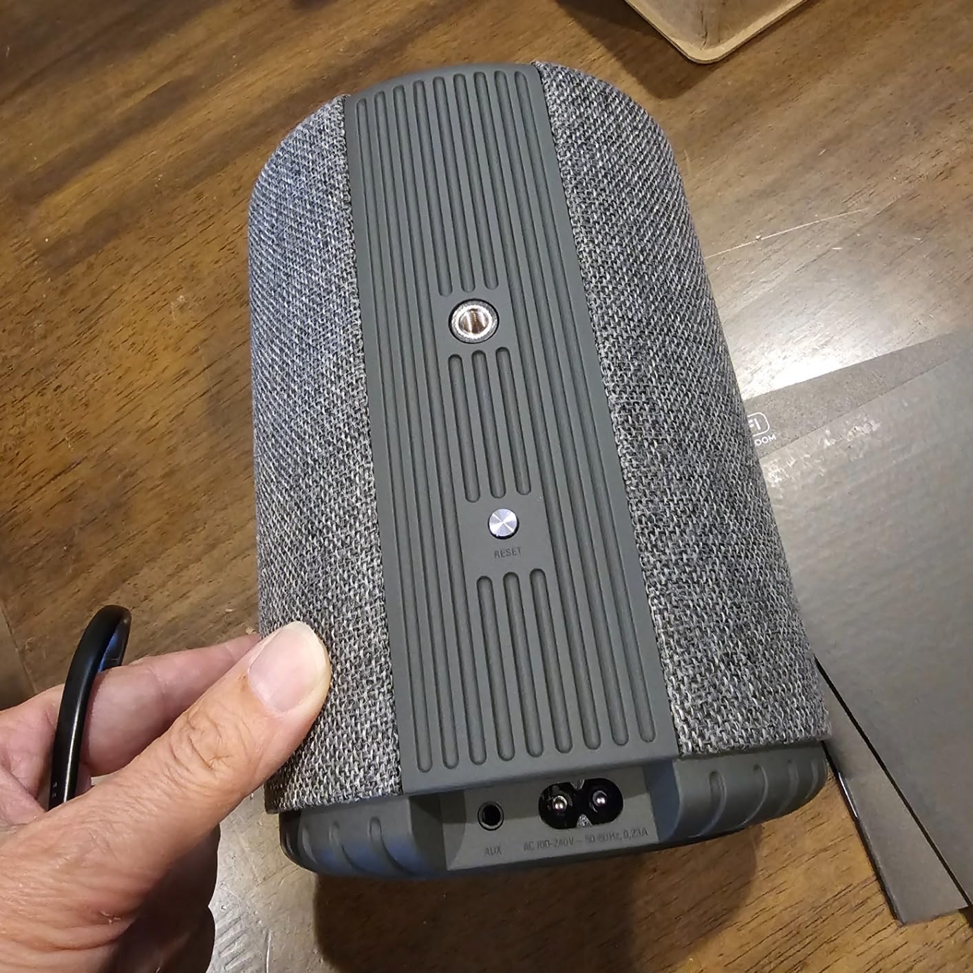 Audio Pro A10 MKII Wireless Multiroom Speaker, WiiM Edition | High Fidelity, Bluetooth, WiFi, AirPlay 2, Google Cast, Light Gray customer photo 2