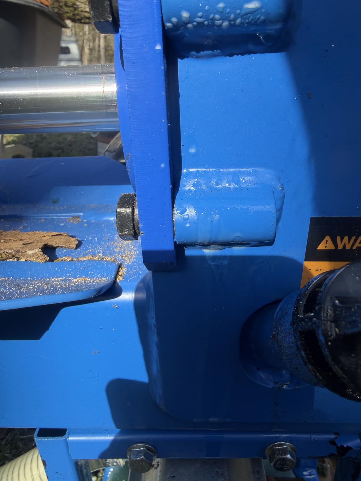 Gas Log Splitter 20 Ton, 209CC 7HP Hydraulic Wood Splitter, 8s Cycle, Auto Return Ram System, Horizontal Full Beam customer photo 1