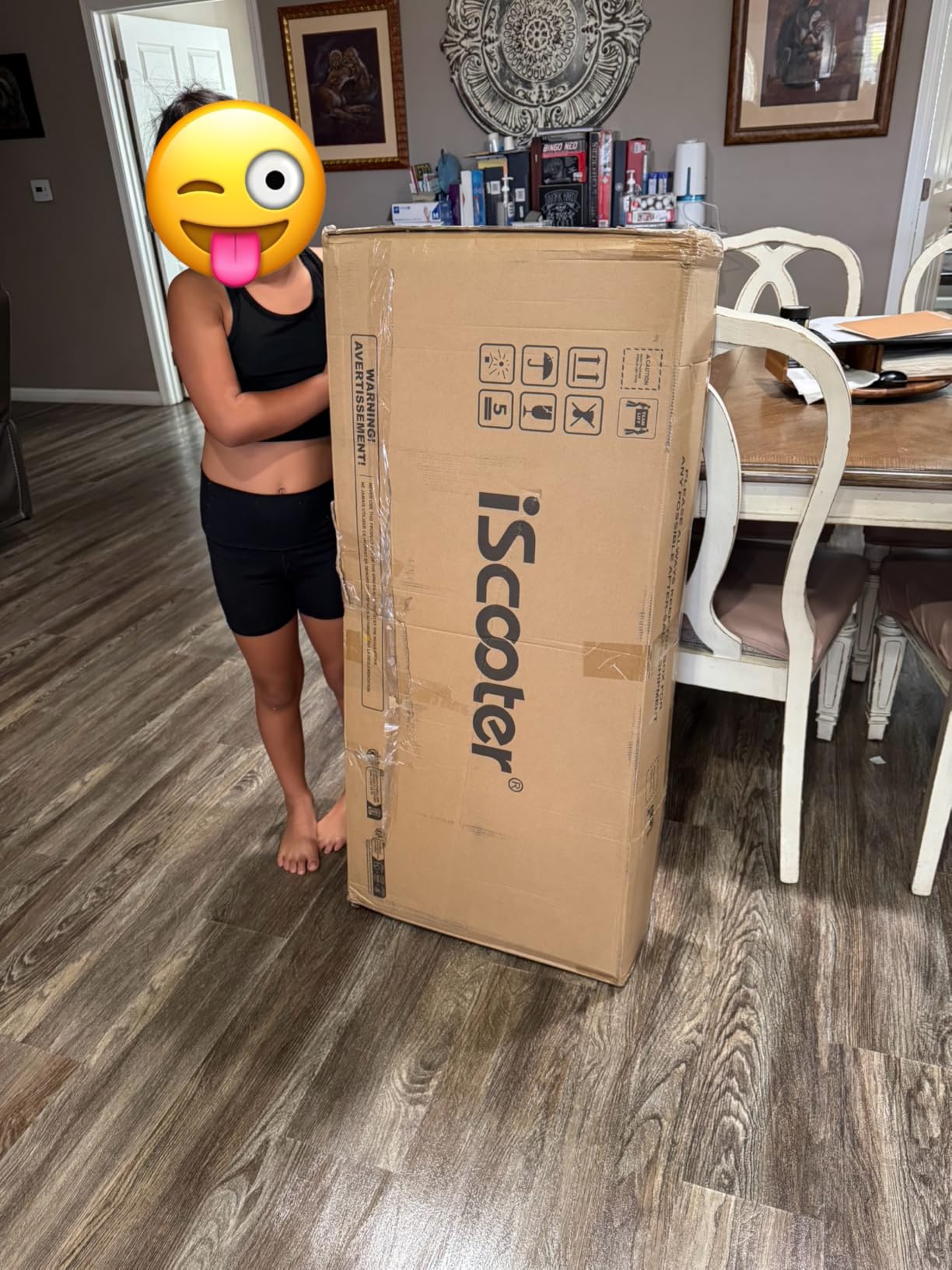 iScooter Electric Scooter Adults & Big Kids, Cruise Control, Dual Braking System, Smart App, Foldable Electric Scooter for Commuting & Campus Use customer photo 2