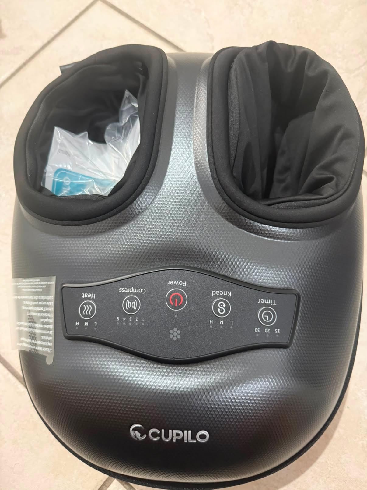 CuPiLo Foot Massager with Heat for Neuropathy-[Upgraded], FSA Eligible HSA | Shiatsu Feet Massager for Tired Feet & Plantar Fasciitis Relief, Birthday Gifts for Women Men, Up to Size 13 (with Remote) customer photo 2