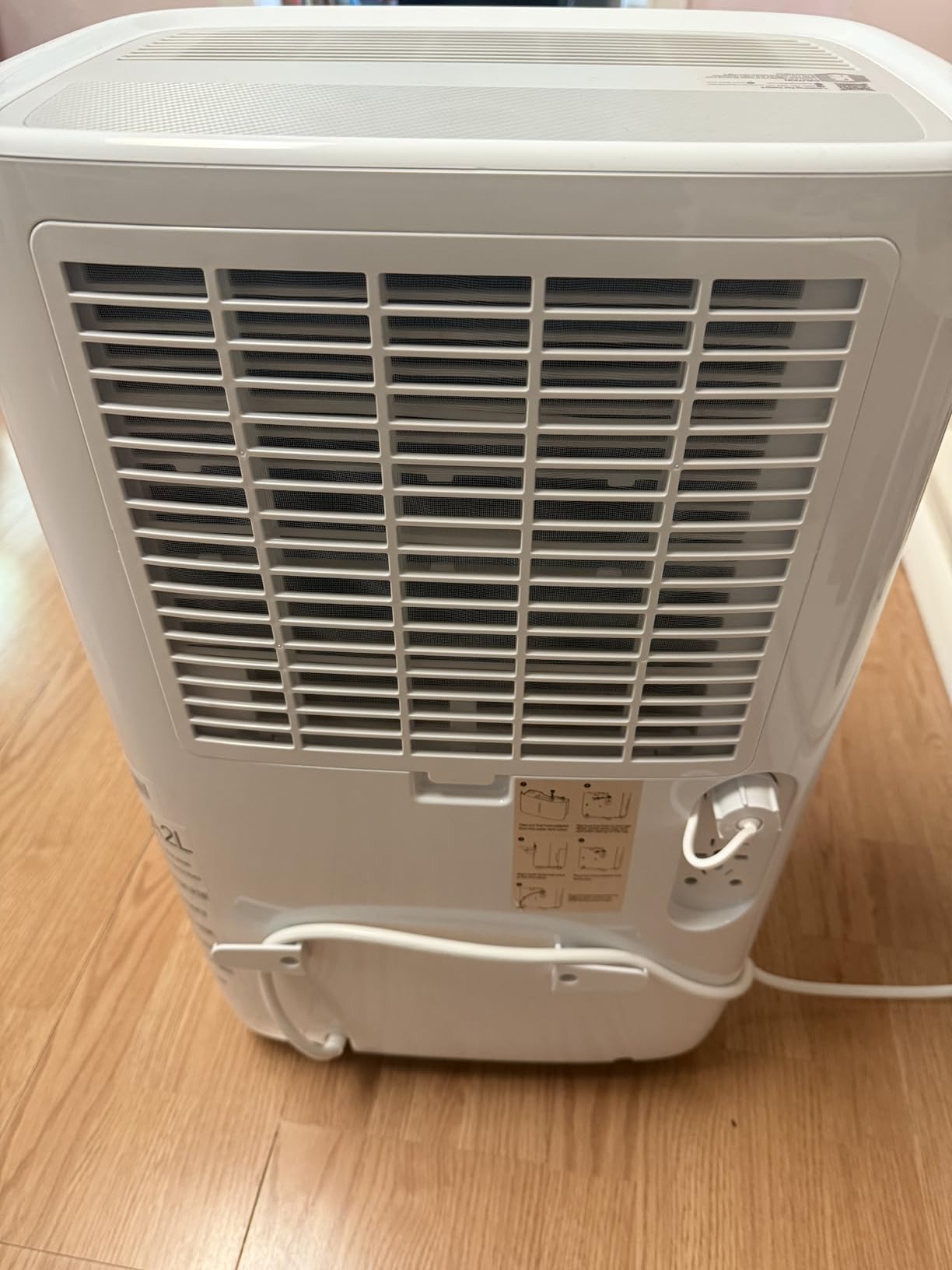 DREO 110-Pint Smart Dehumidifier for Basement, 4500 Ft² for Large Room, 2 Gallon Water Tank, Auto/Comfort/Constant Mode Dehumidifiers for Home, Bedroom, Bathroom, with Drain Hose, White, 711S customer photo 2